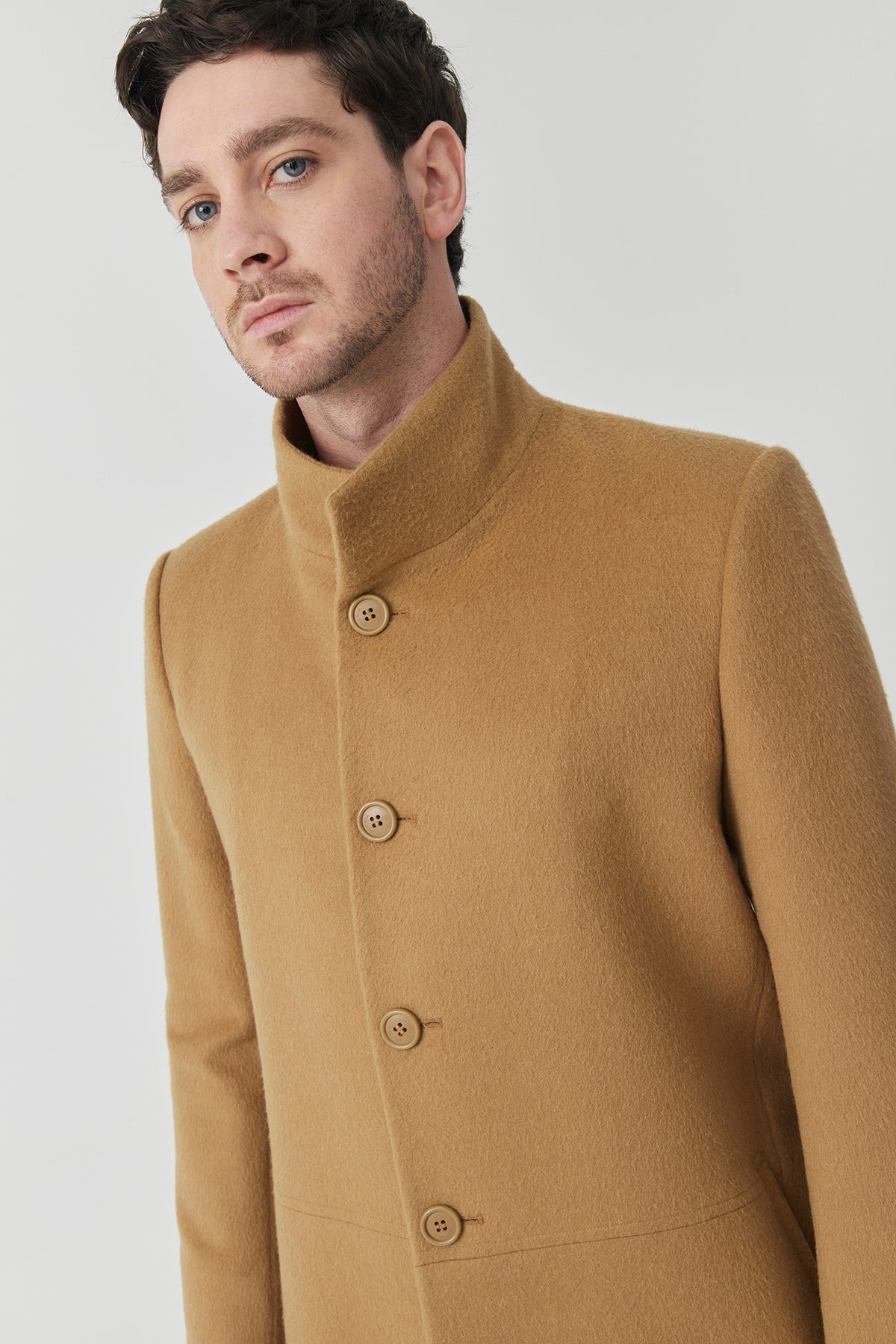 Baby Alpaca Camel Coat | James Coat