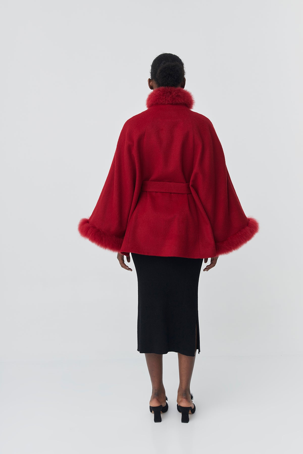 Baby Alpaca Cape Soleil | Classic Tones