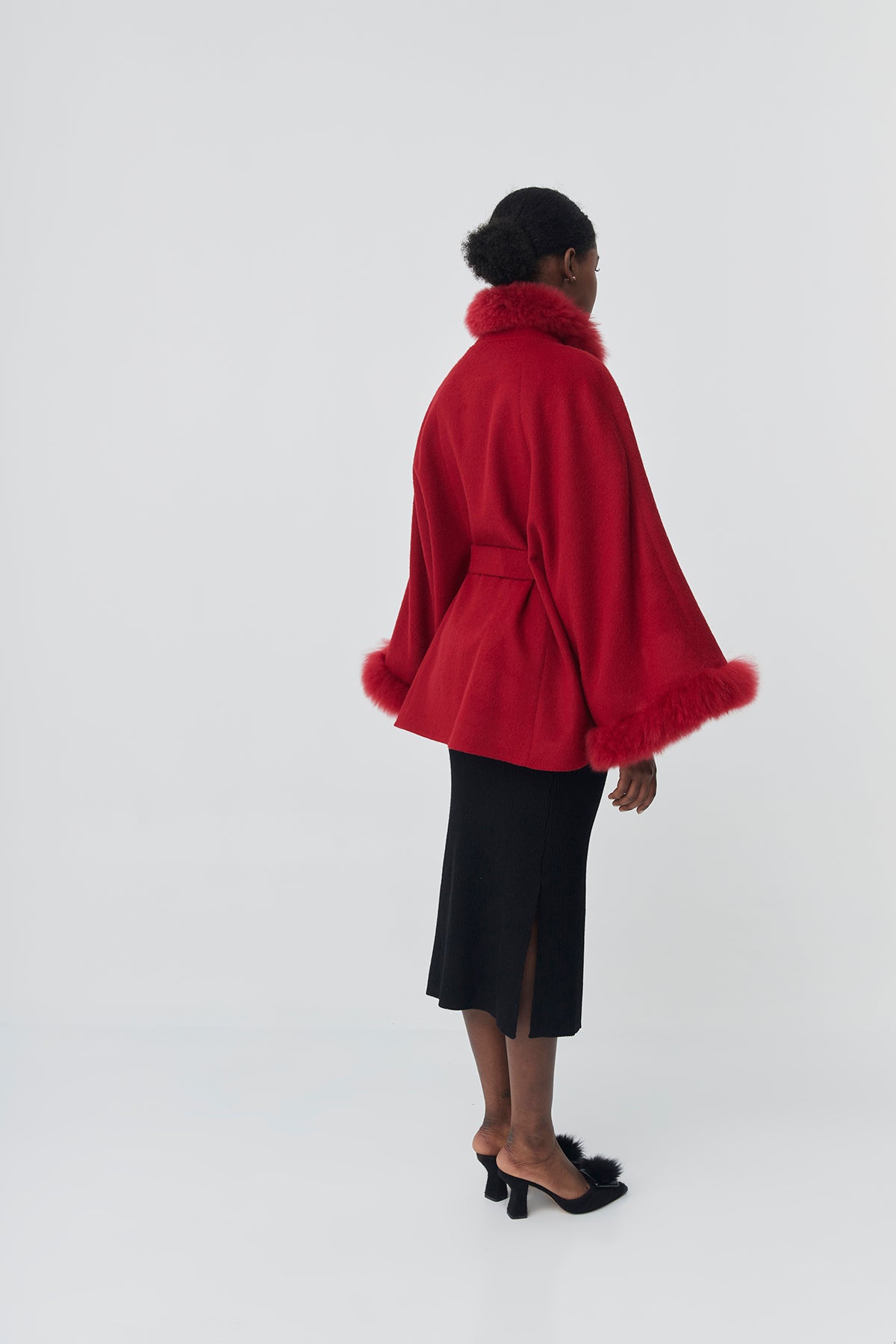 Baby Alpaca Cape Soleil | Classic Tones