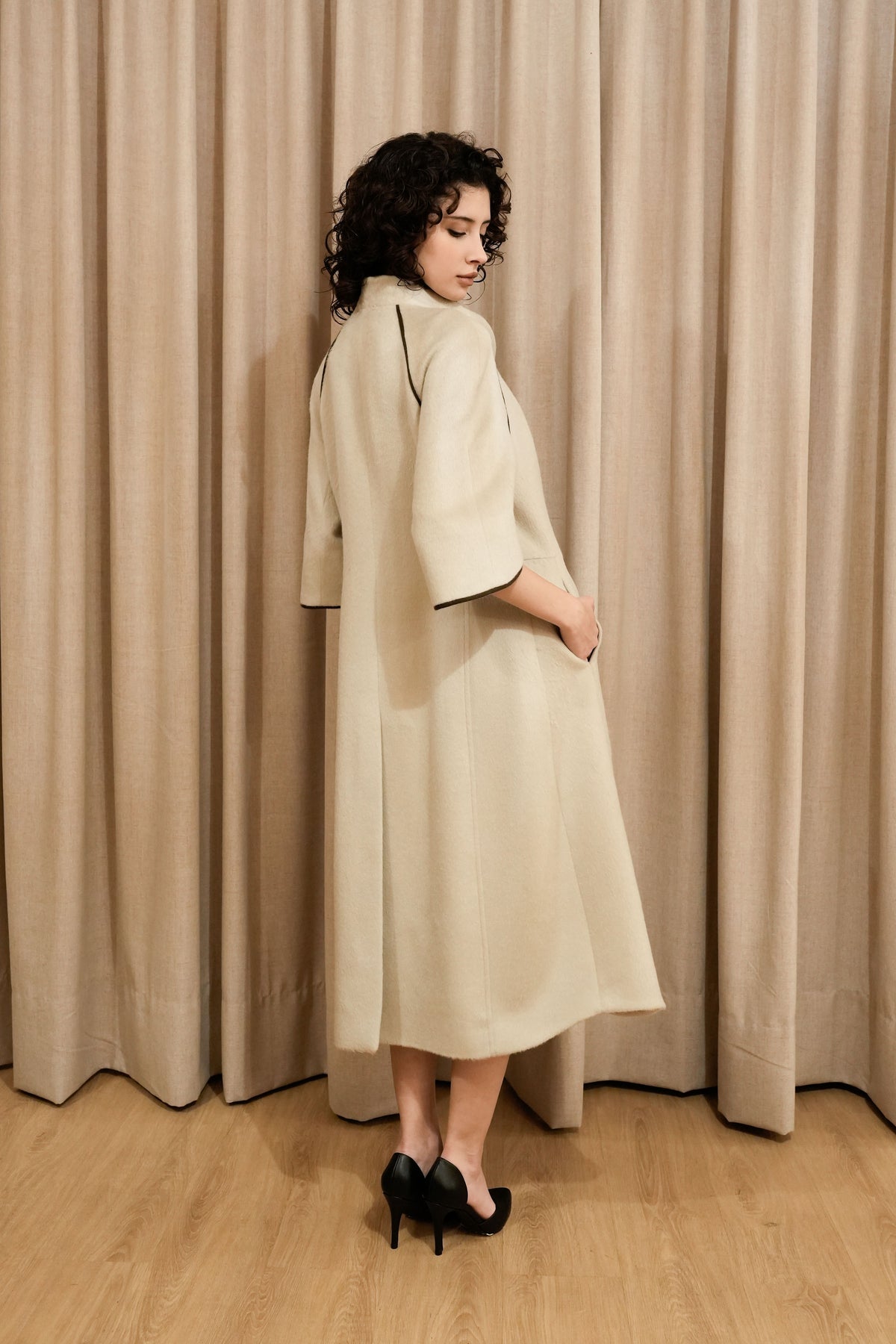 Suri Alpaca Coat | Avril