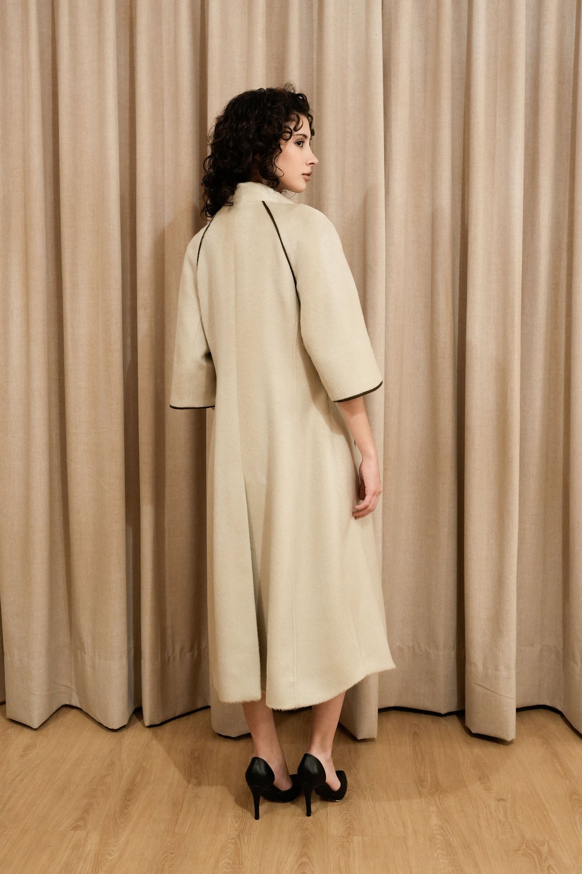 Suri Alpaca Coat | Avril