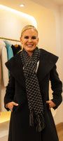 Baby Alpaca Coat Black Lady