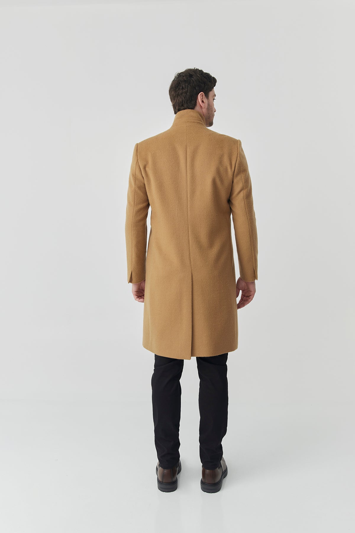 Baby Alpaca Camel Coat | James Coat