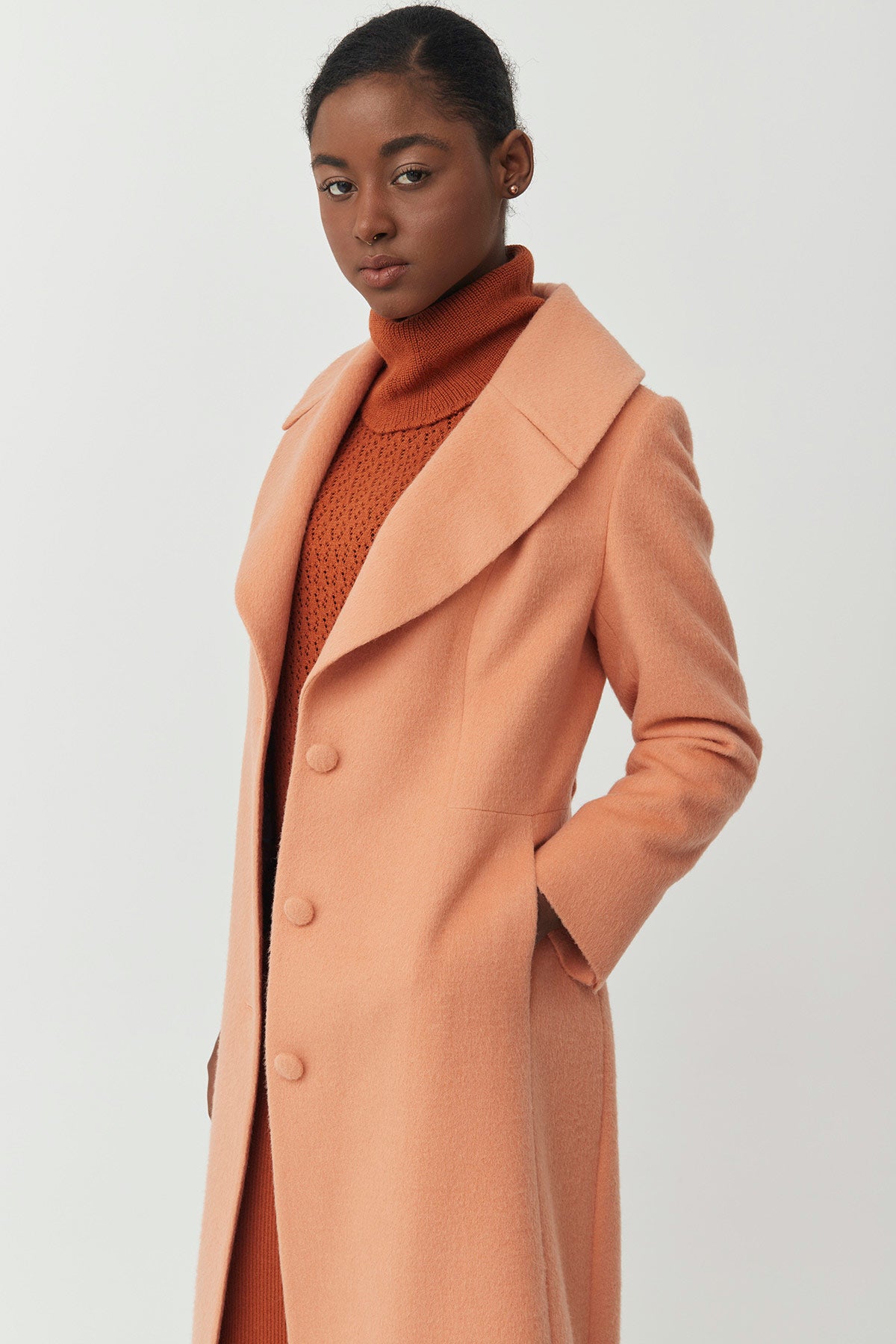 Baby Alpaca Coat | Kate