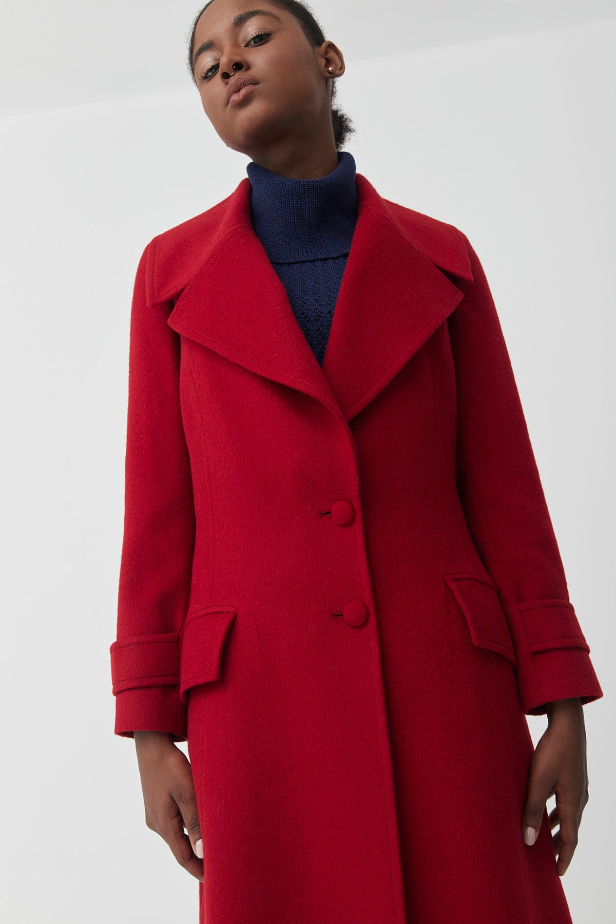 Baby Alpaca Coat| One of a kind