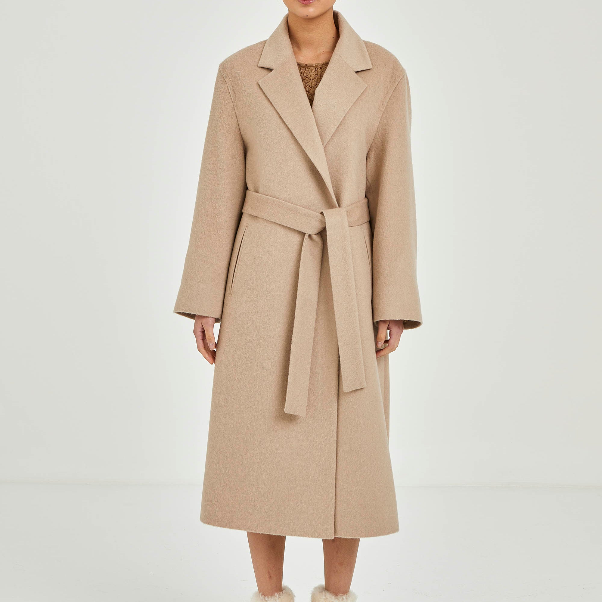 Baby Alpaca Coat | Camila