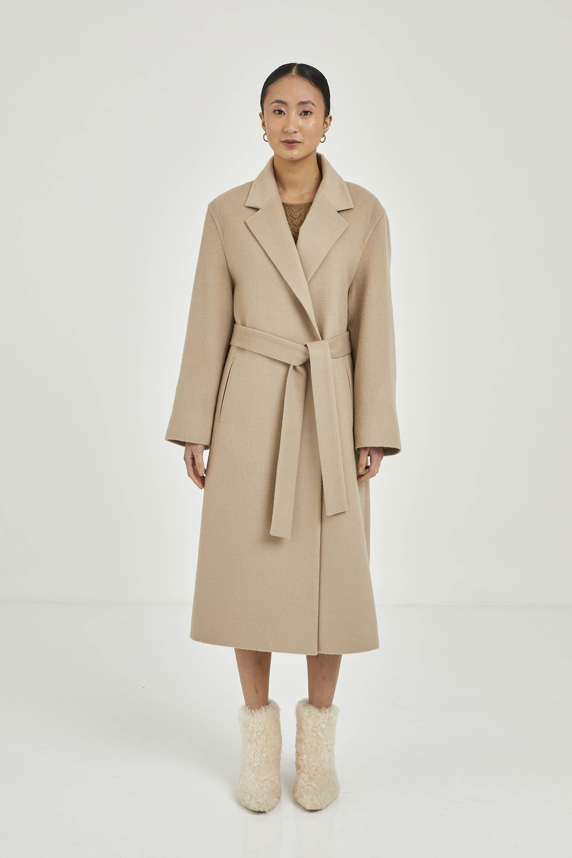 Baby Alpaca Coat | Camila