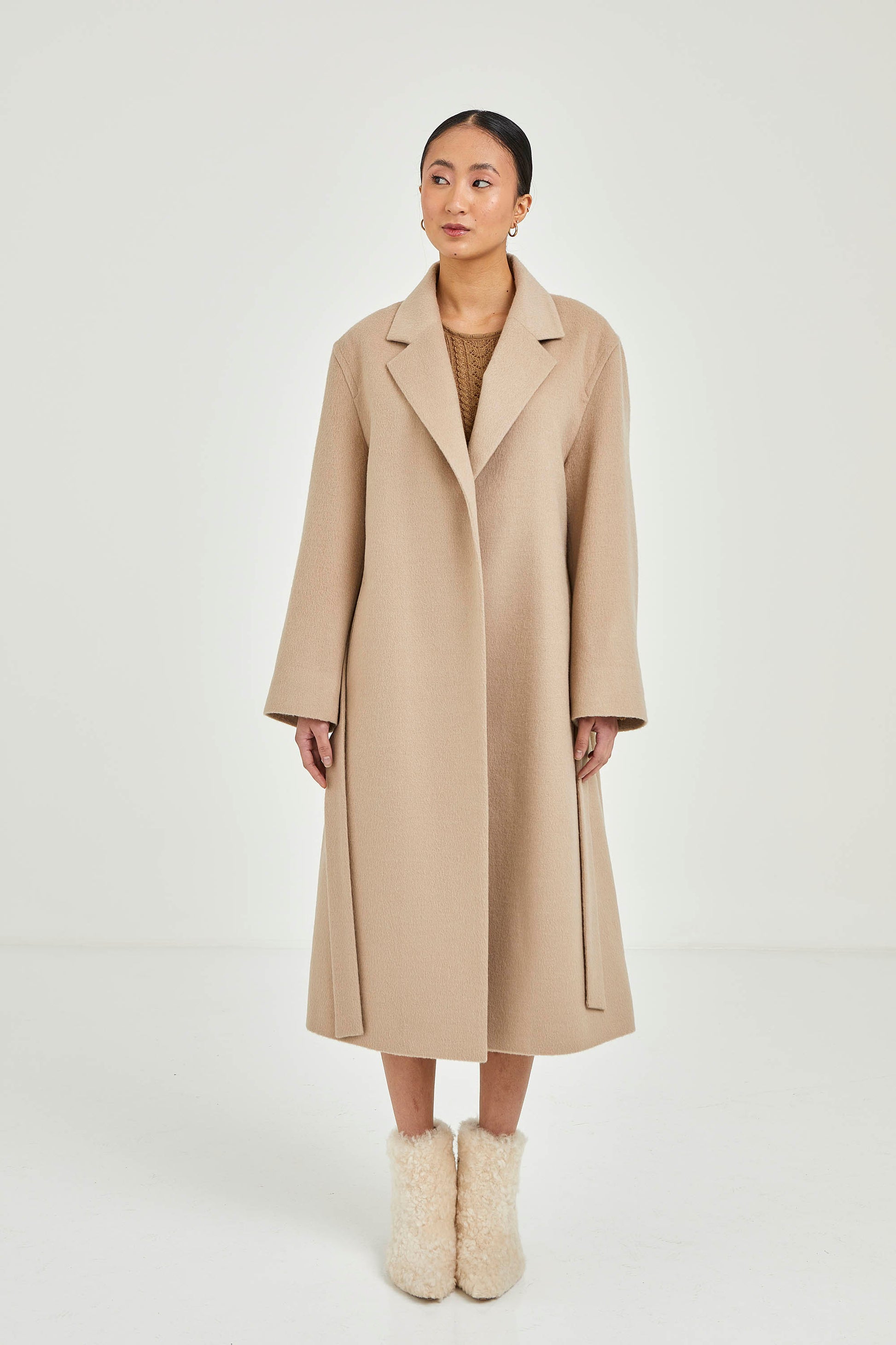 Baby Alpaca Coat | Camila