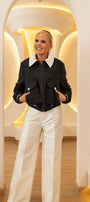 Bomber Jacket Charcoal Caroline