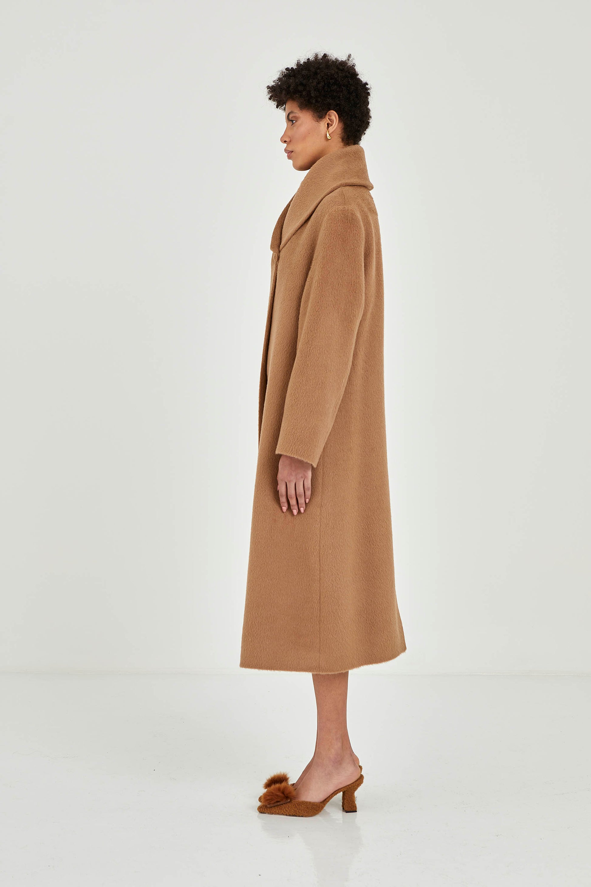 Abrigo Suri Alpaca Classic Drape 