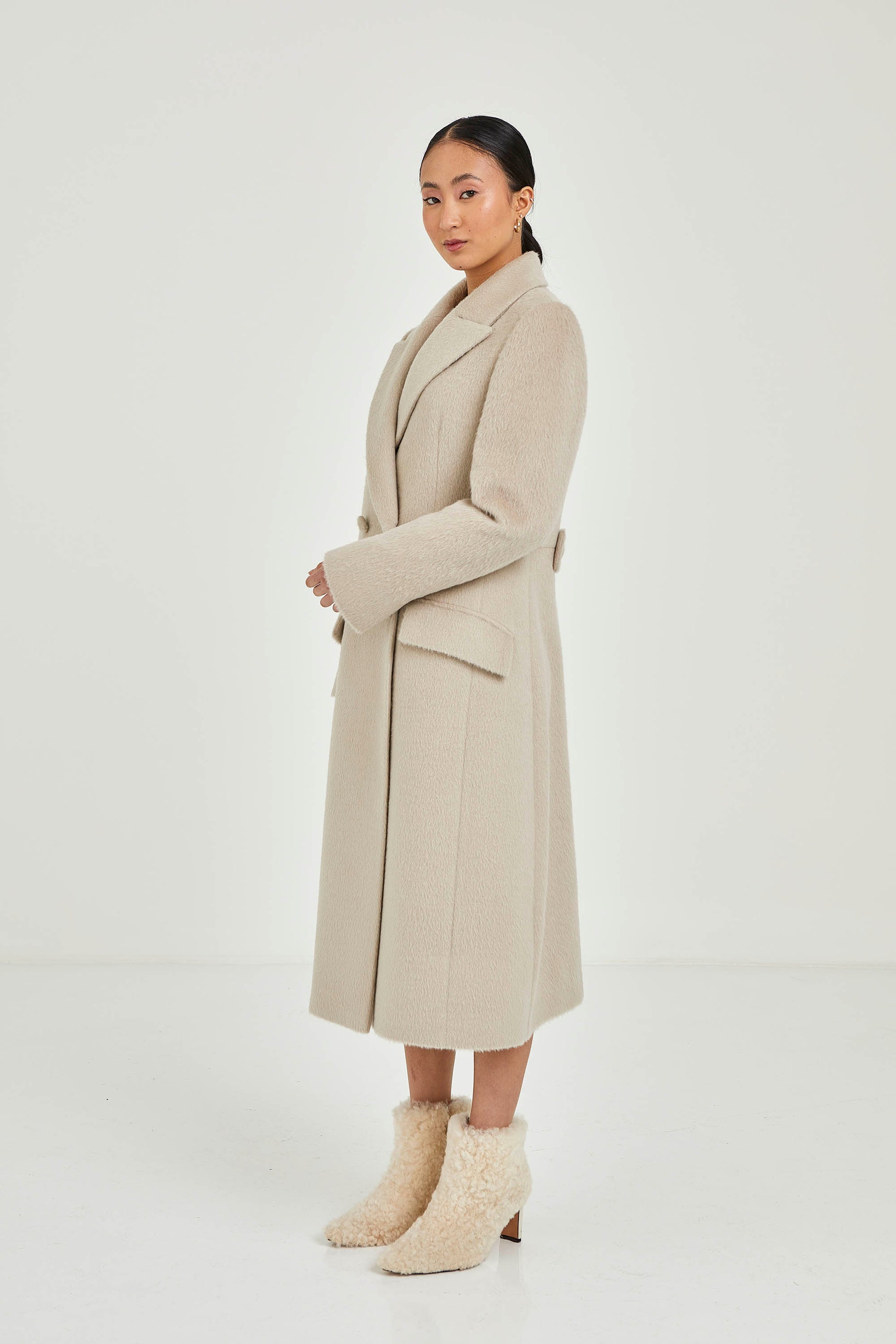 Suri Alpaca coat | Michelle