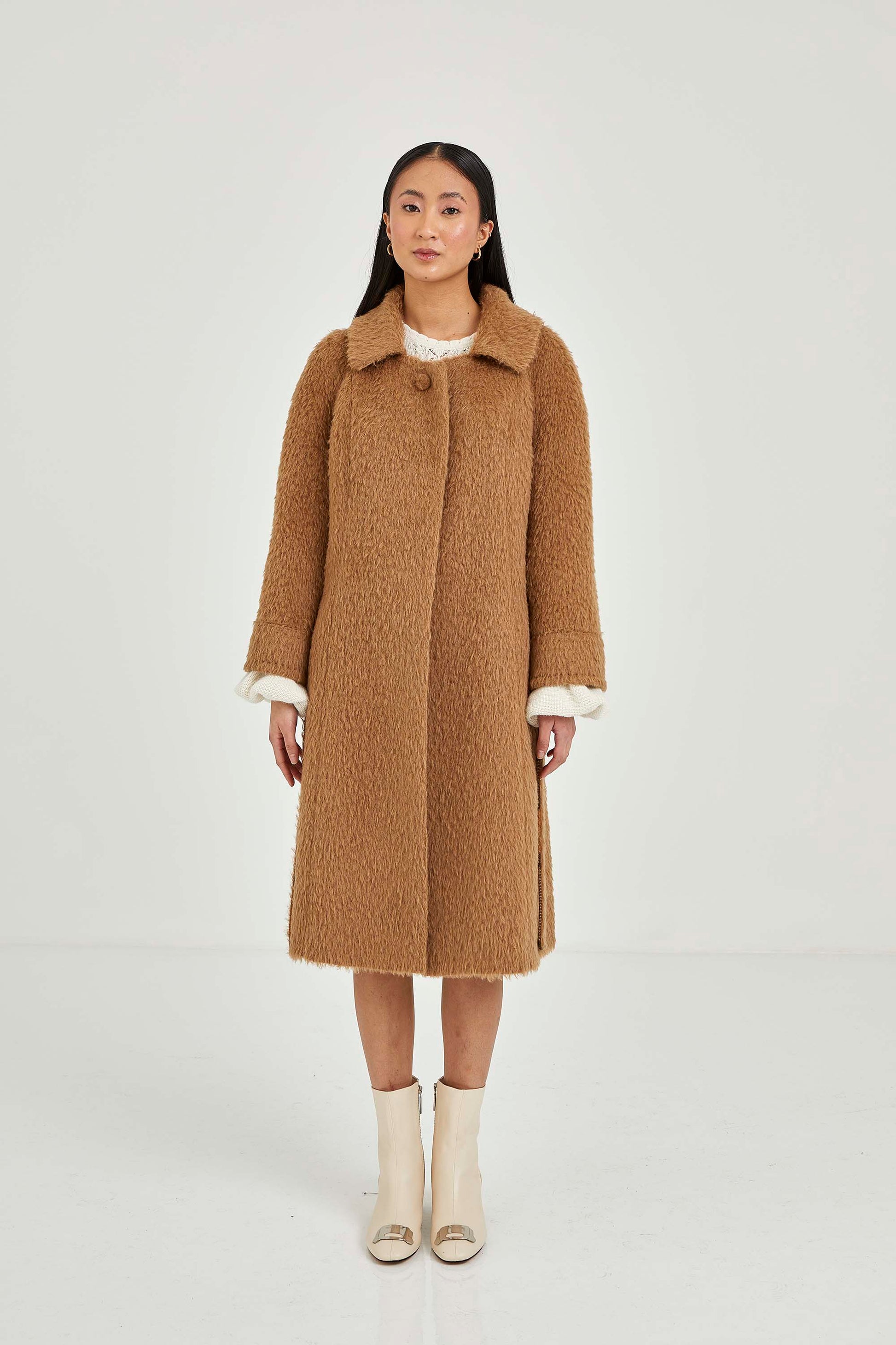 Suri Alpaca Coat | One of a kind