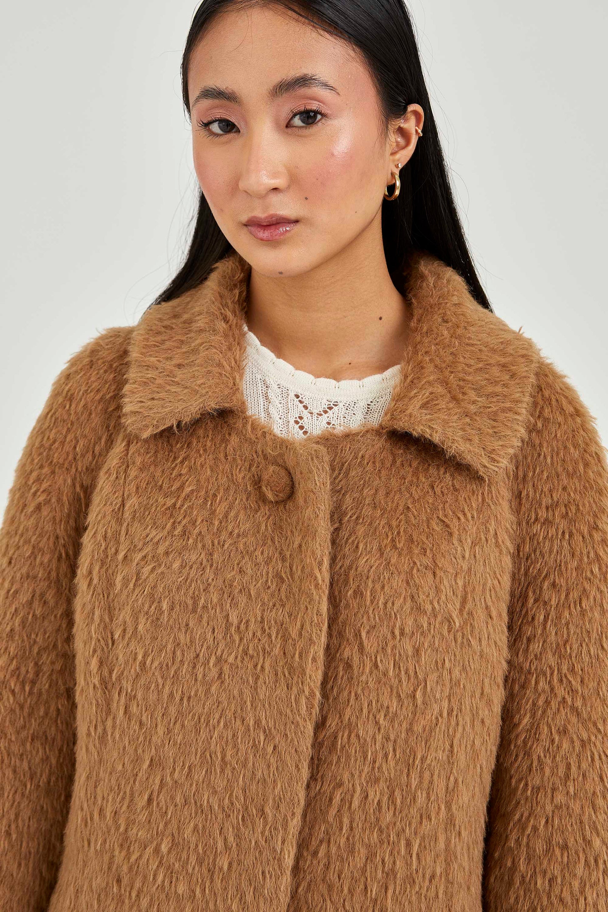 Suri Alpaca Coat | One of a kind