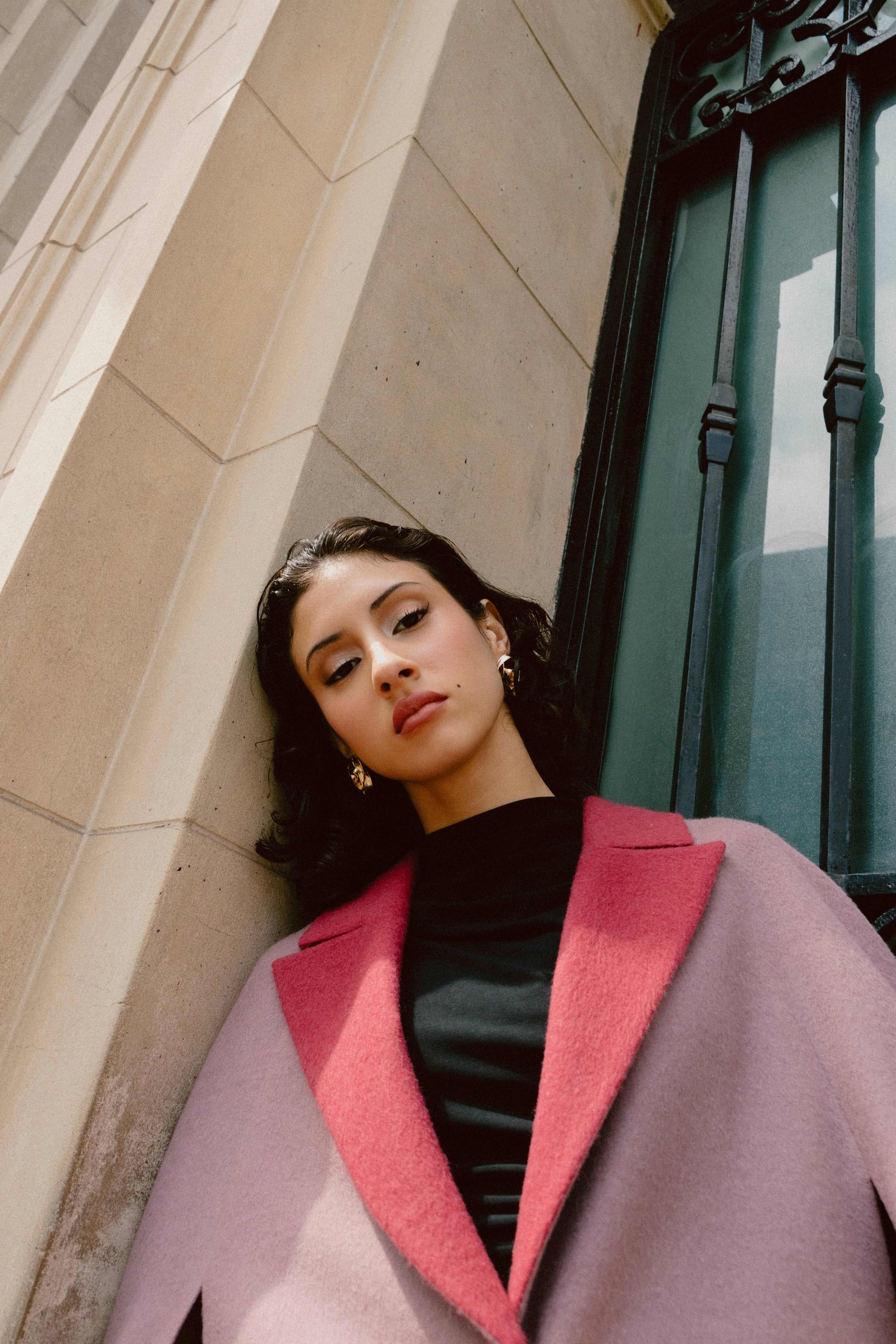Maxi Baby Alpaca Cape Coat | Tatianna