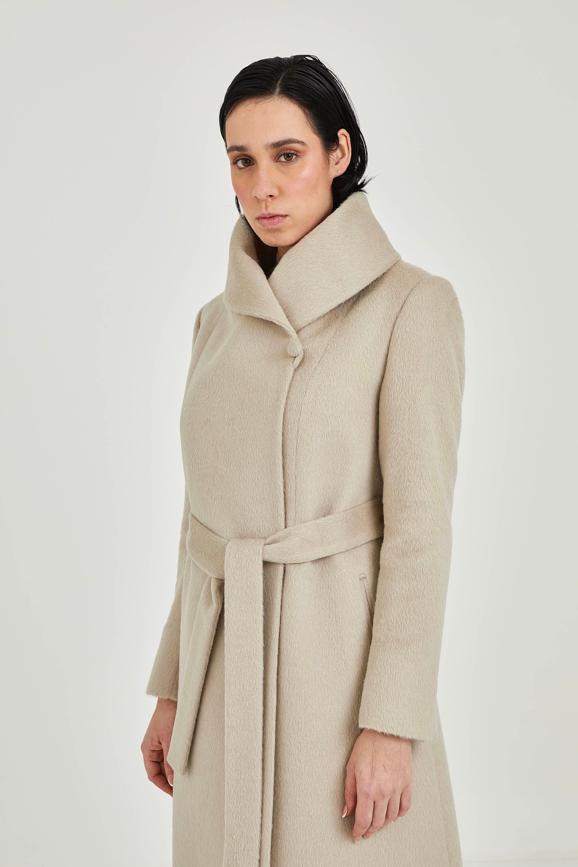 Suri Alpaca Coat | Lucia