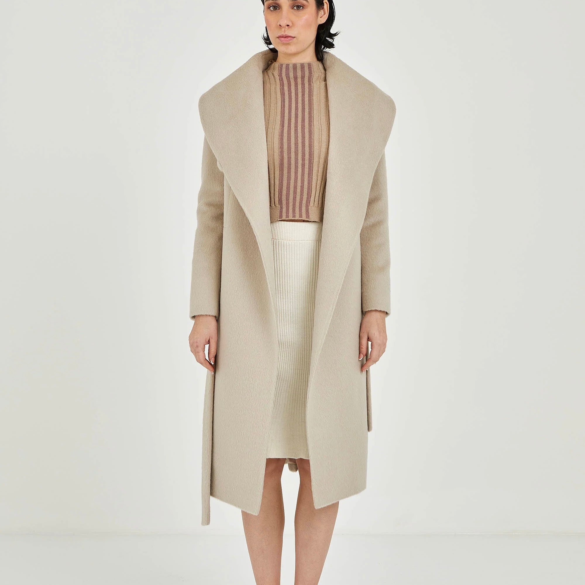 Suri Alpaca Coat | Lucia