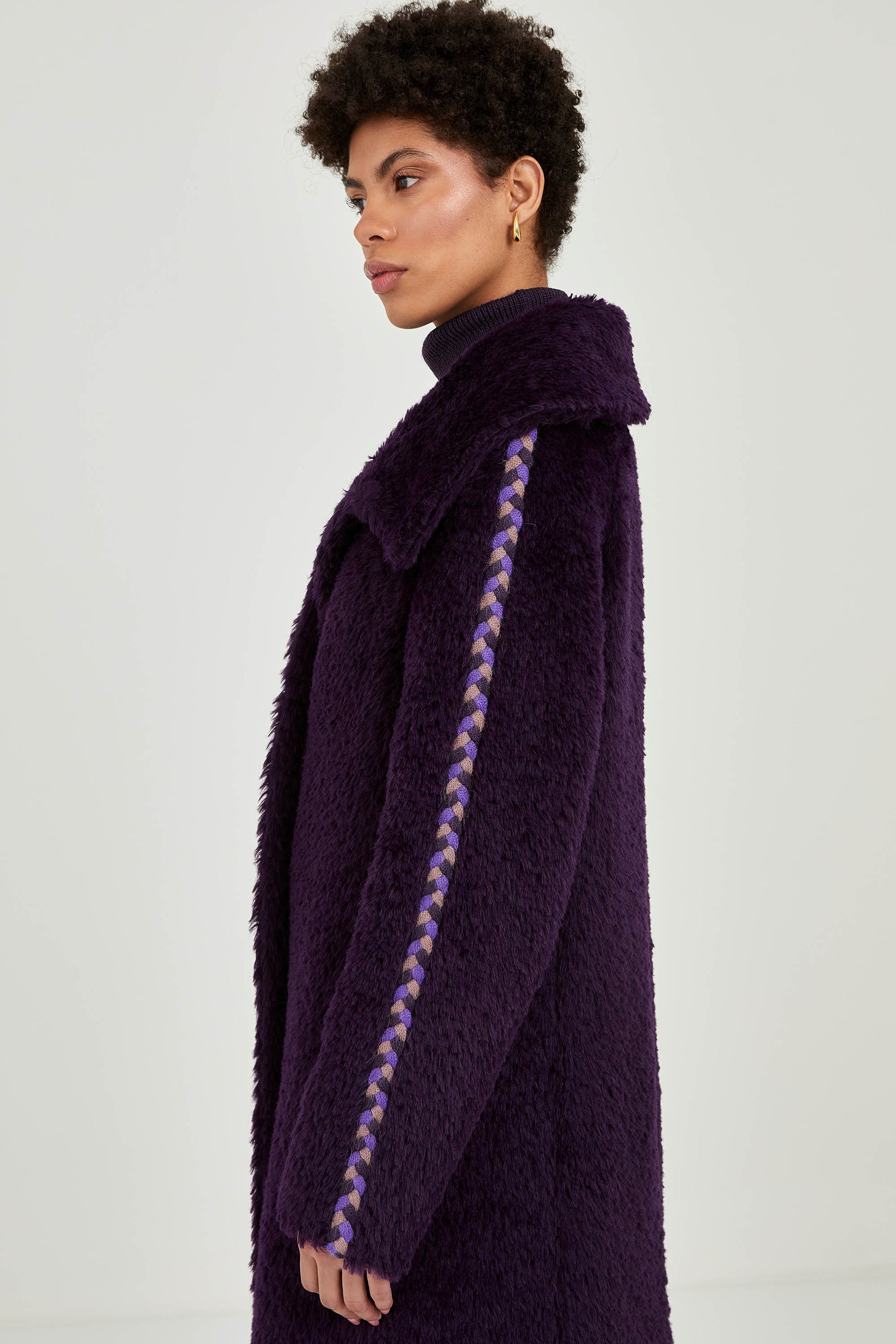 Suri Alpaca Long Coat | One of a kind