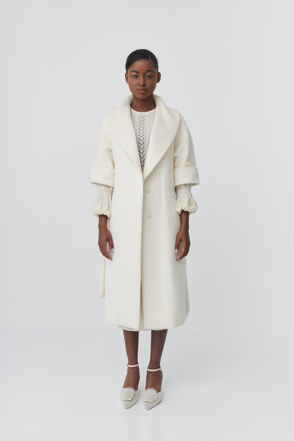 Suri Alpaca Zibiline Coat | Ore