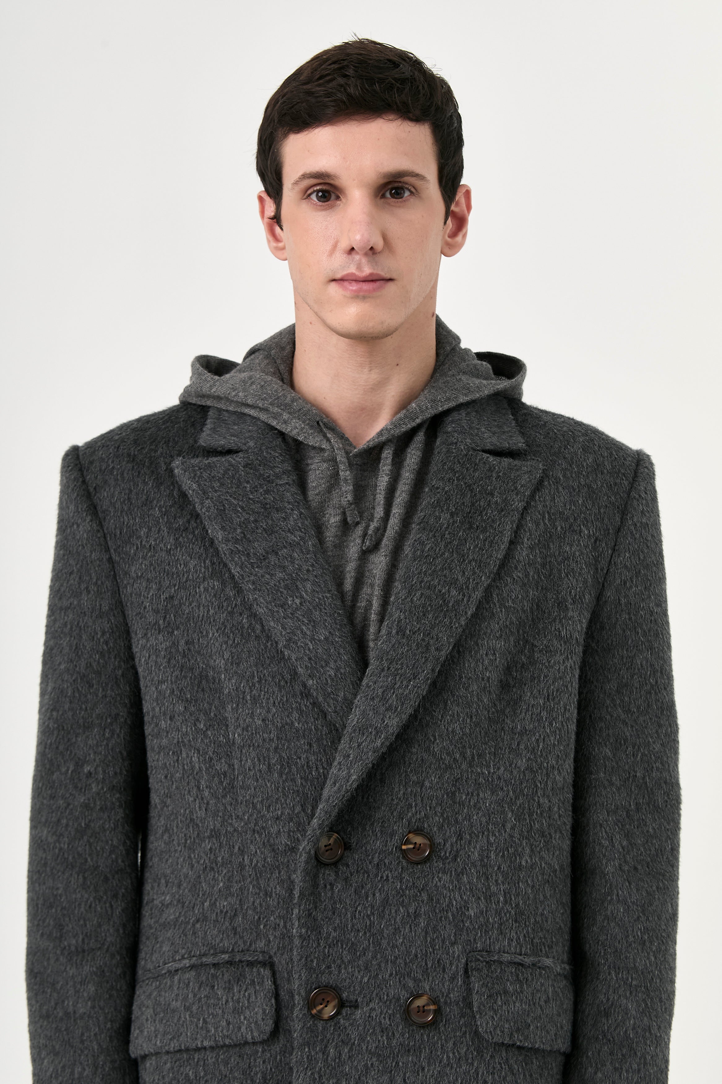 Suri Alpaca Coat | Carlos