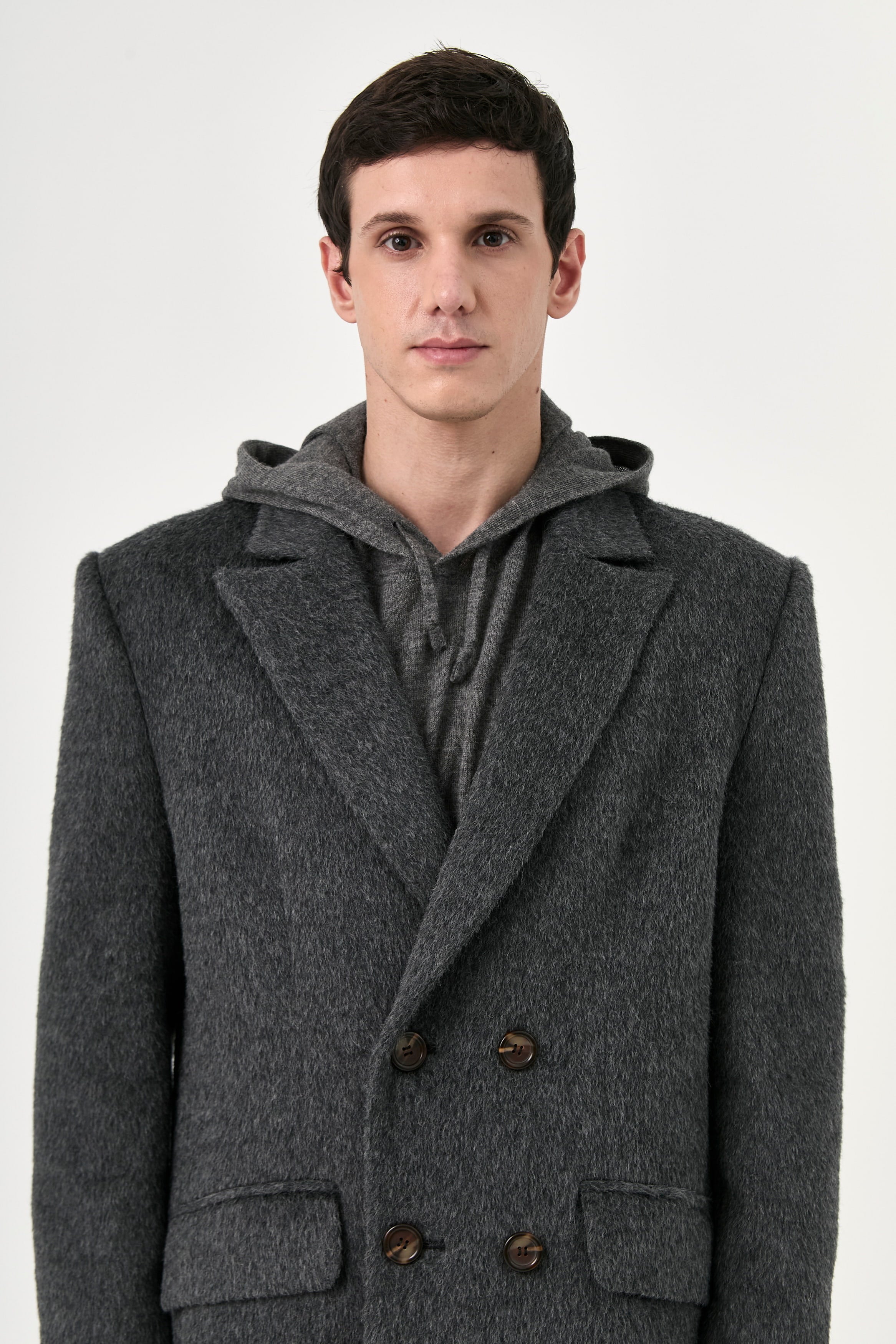 Suri Alpaca Coat | Carlos