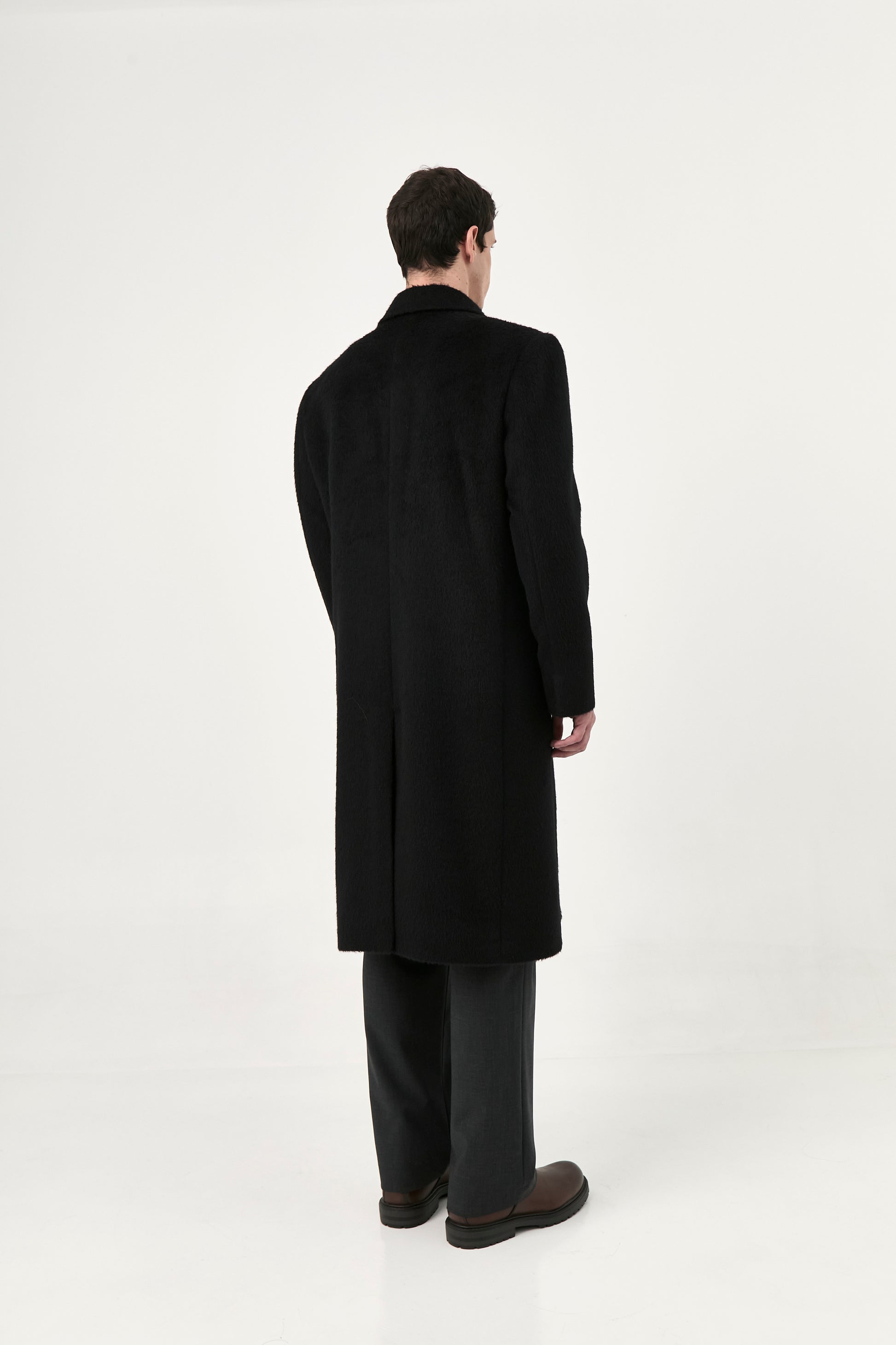 Suri Alpaca Coat | Carlos