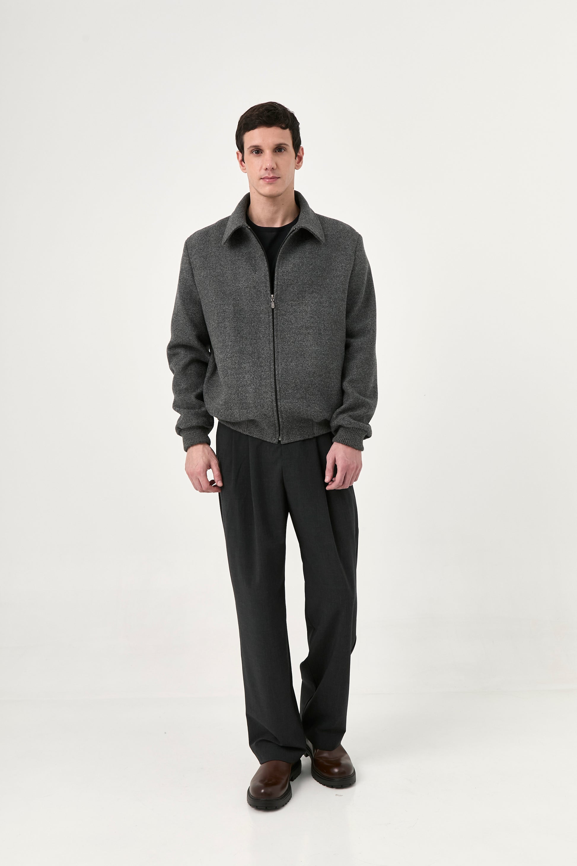 Casaca Bomber Leo Baby Alpaca 