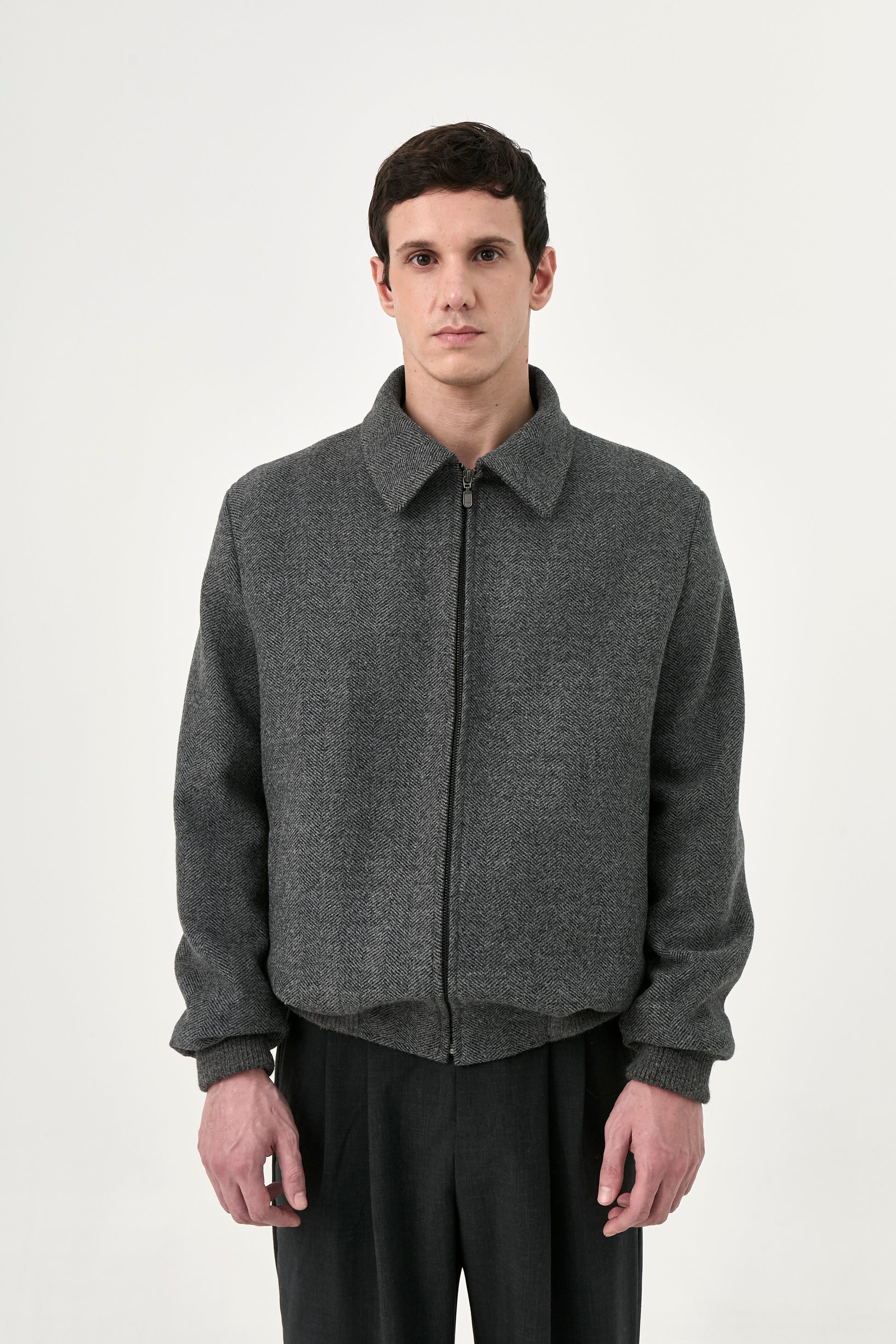 Casaca Bomber Leo Baby Alpaca 