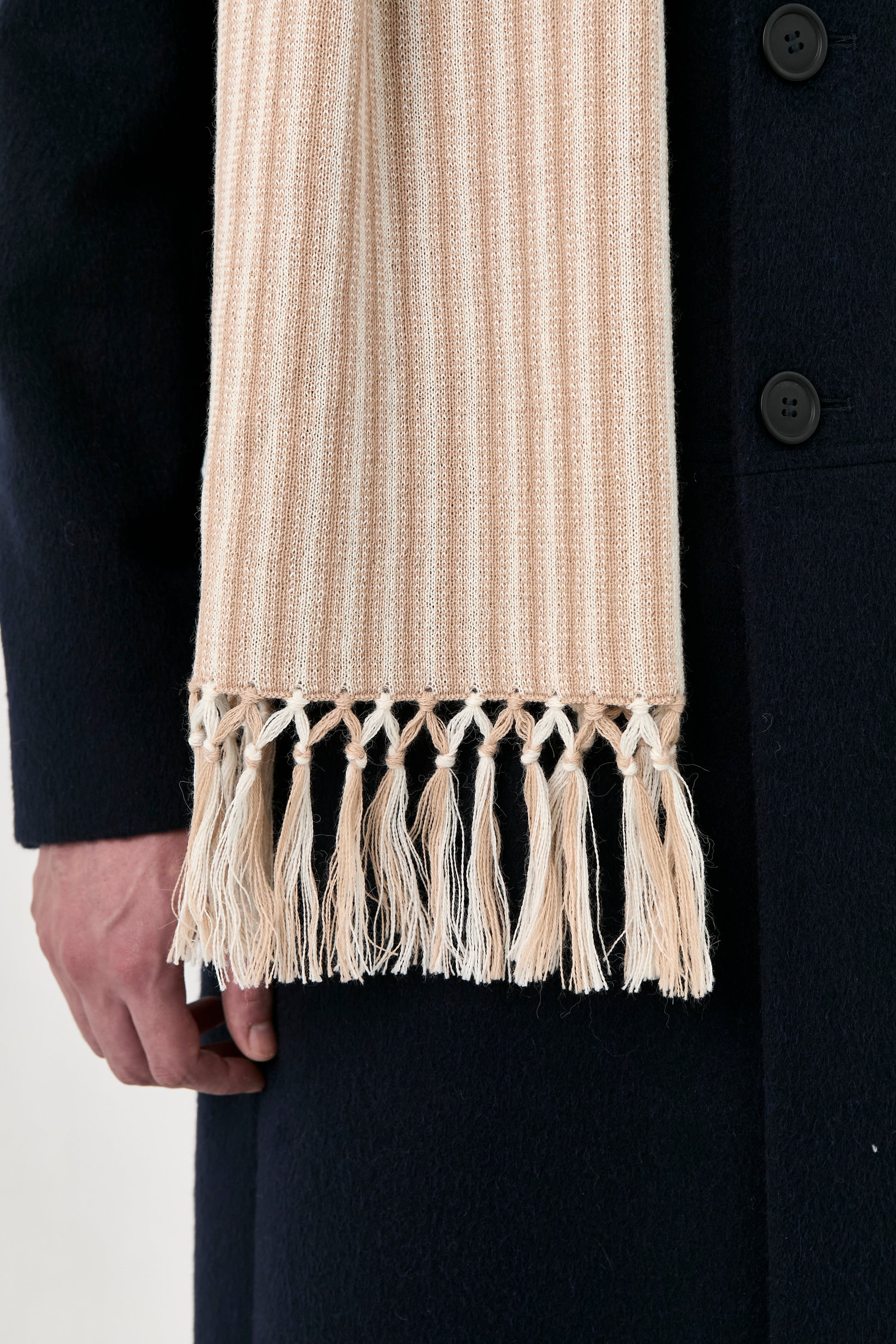 Chalina de Baby Alpaca a Rayas