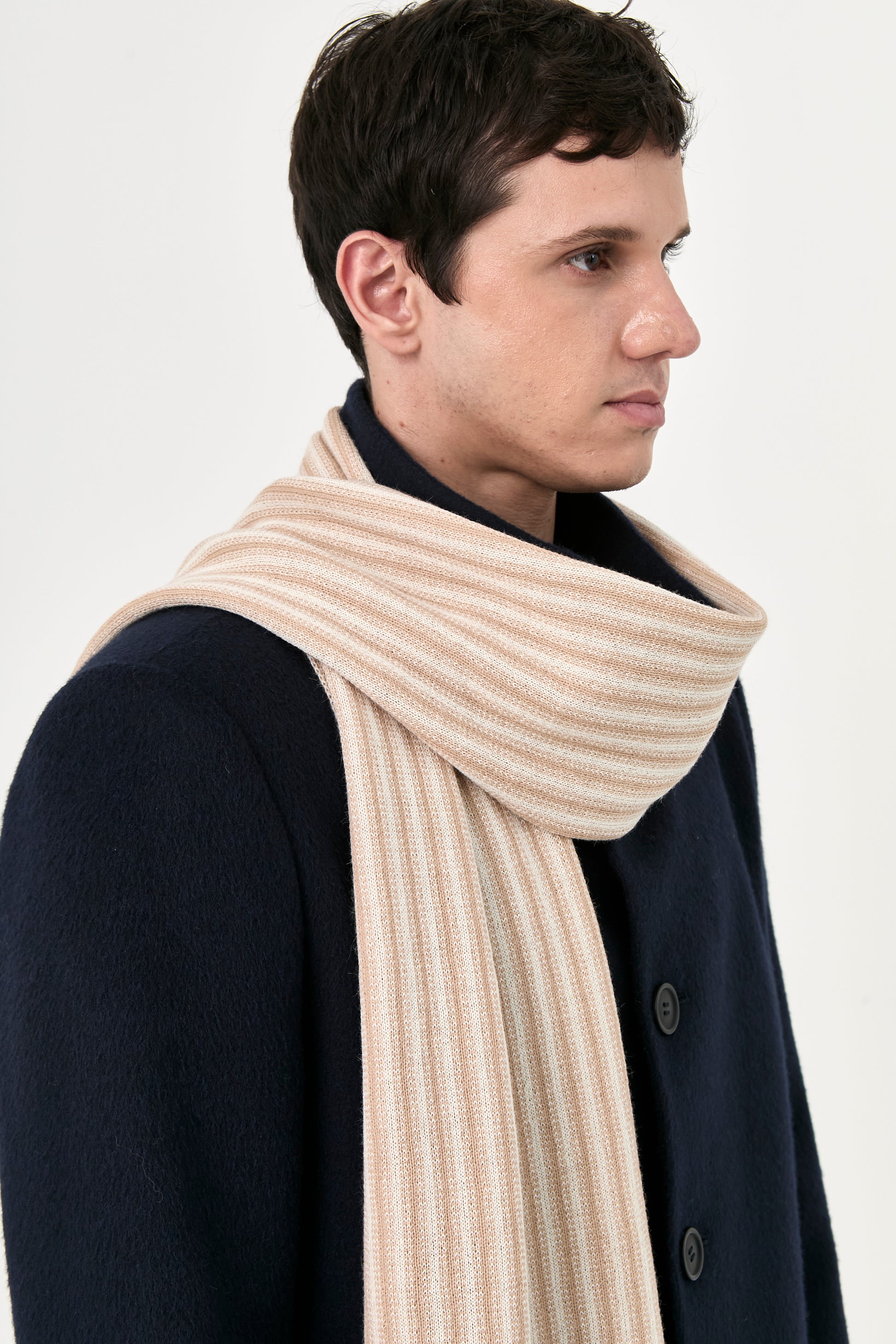 Chalina de Baby Alpaca a Rayas