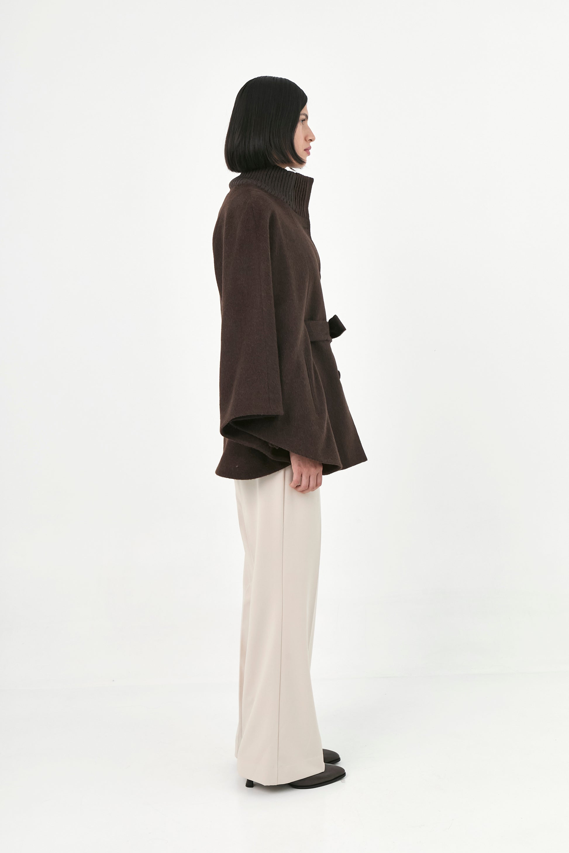 Baby Alpaca Cape Amaya | Seasonal Tones