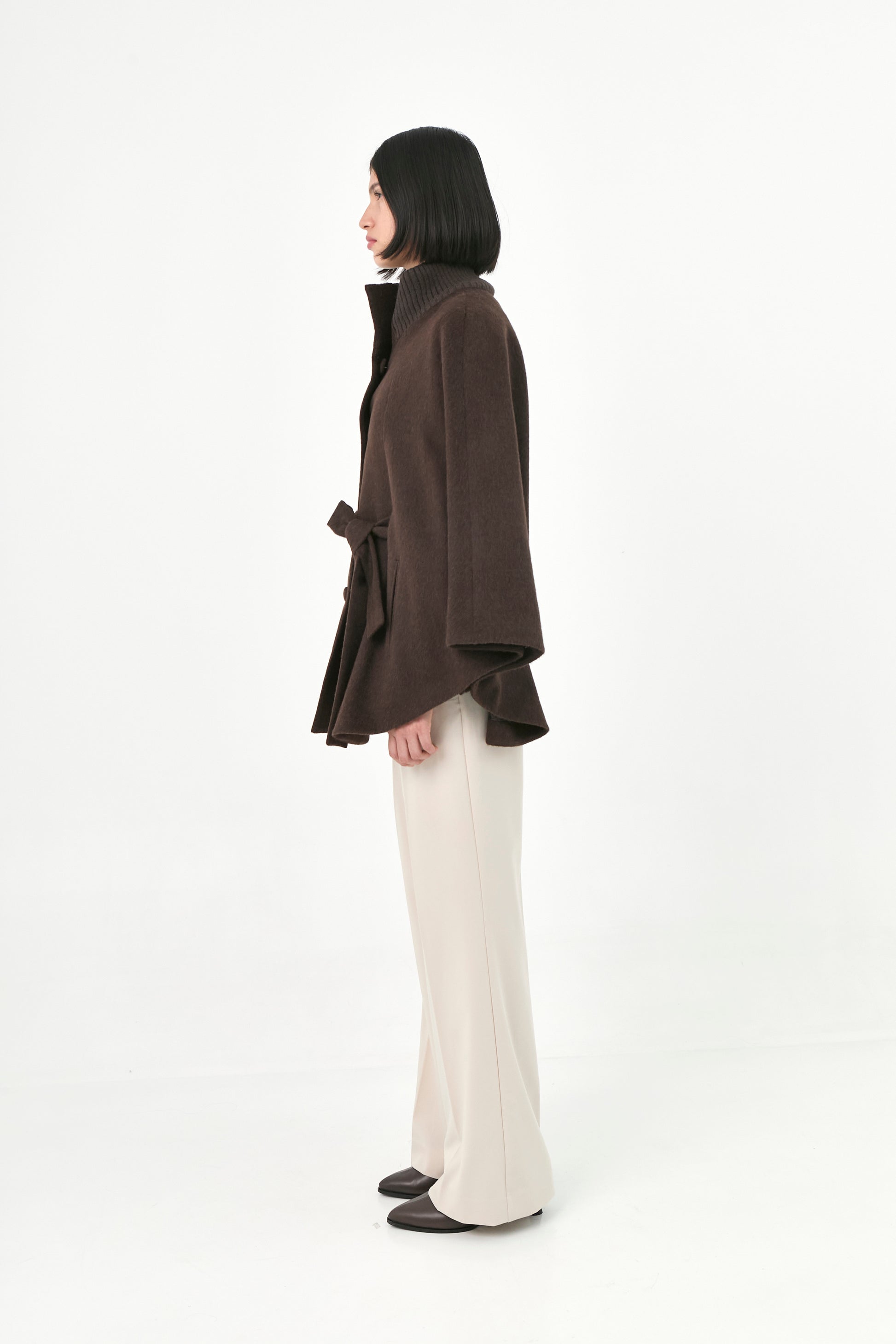 Baby Alpaca Cape Amaya | Seasonal Tones