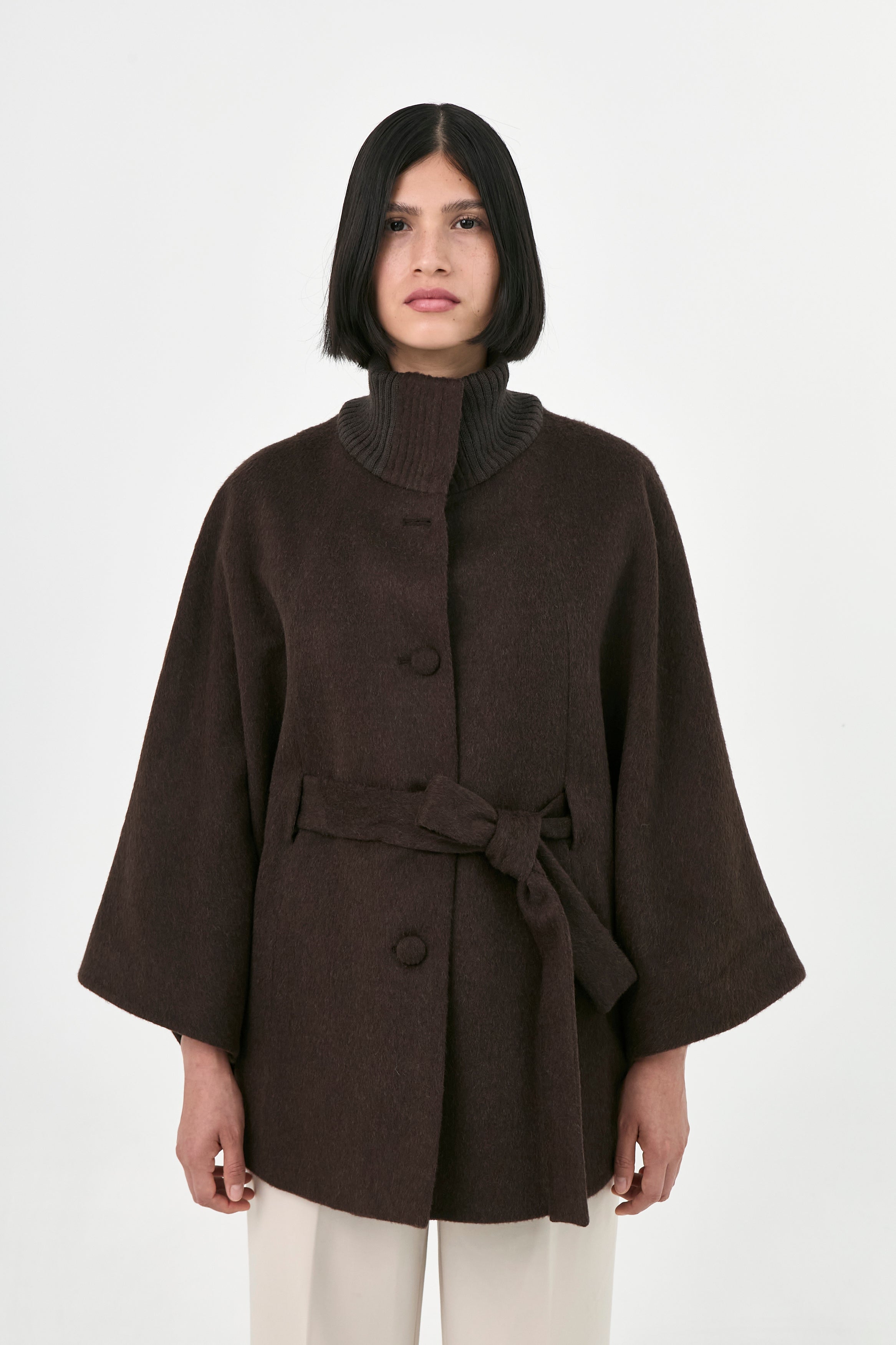 Baby Alpaca Cape | Amaya