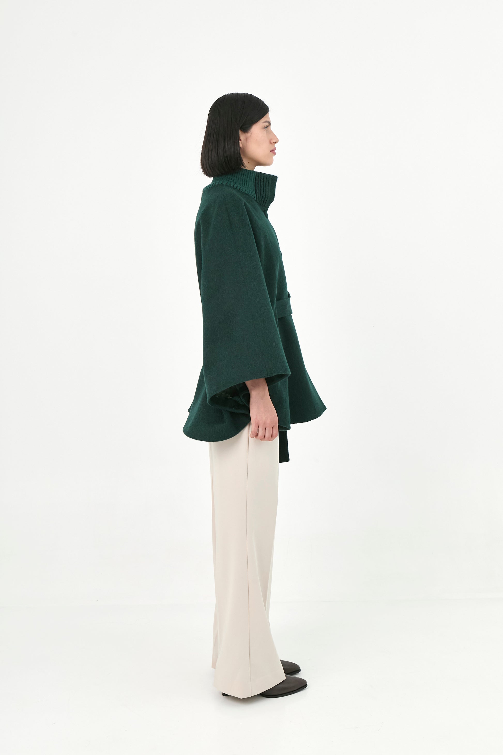 Baby Alpaca Cape Amaya | Seasonal Tones