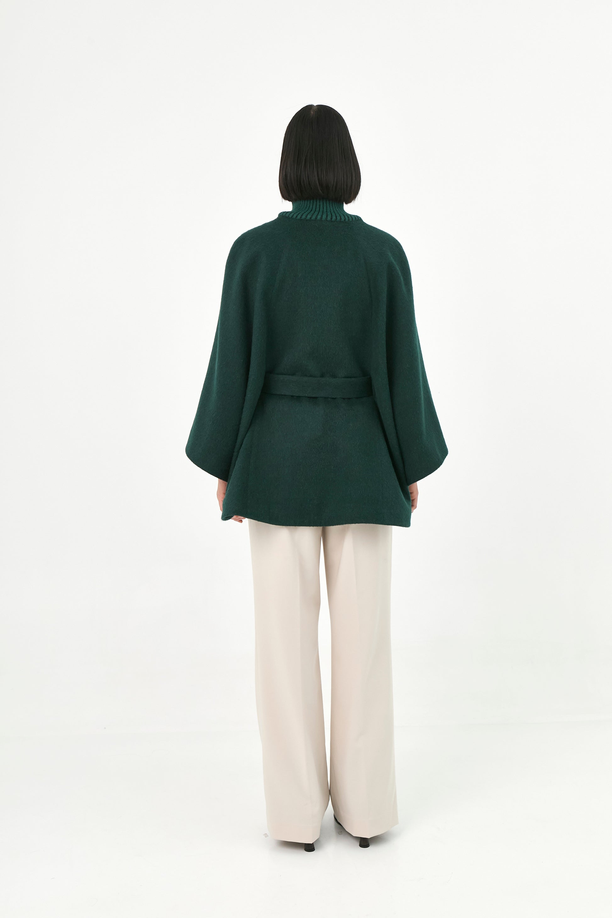 Baby Alpaca Cape Amaya | Seasonal Tones