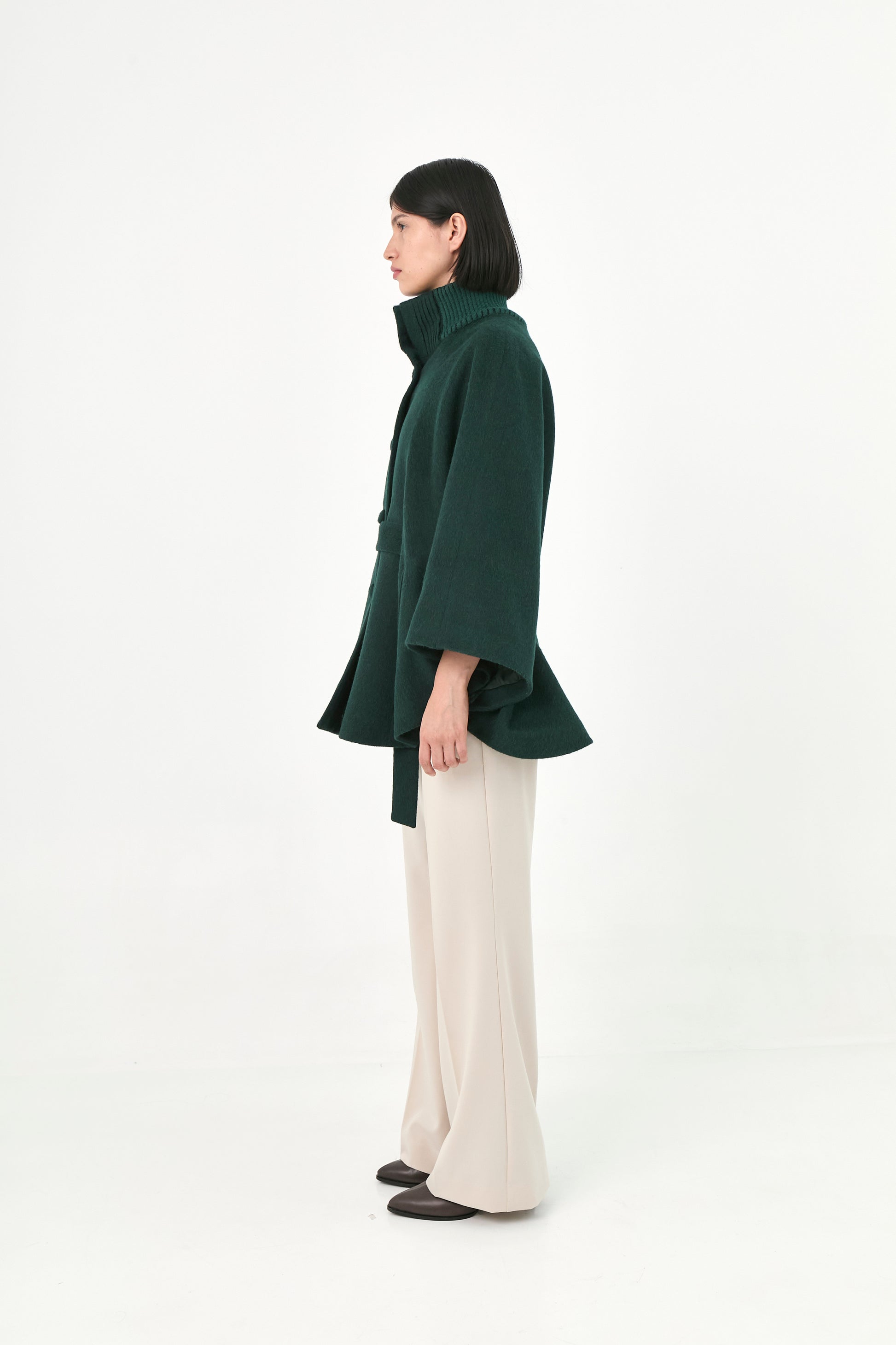 Baby Alpaca Cape Amaya | Seasonal Tones