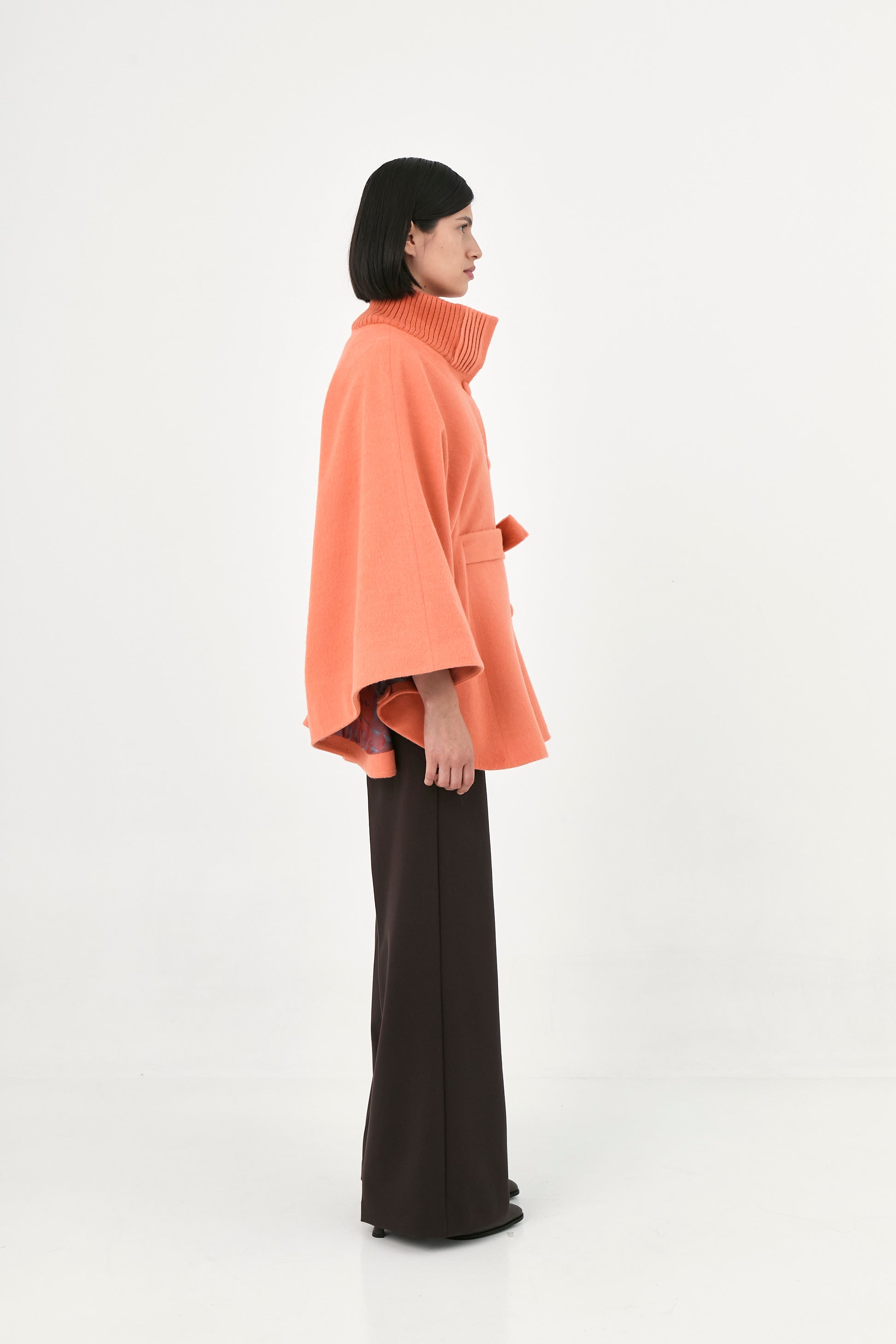 Baby Alpaca Cape Amaya | Seasonal Tones