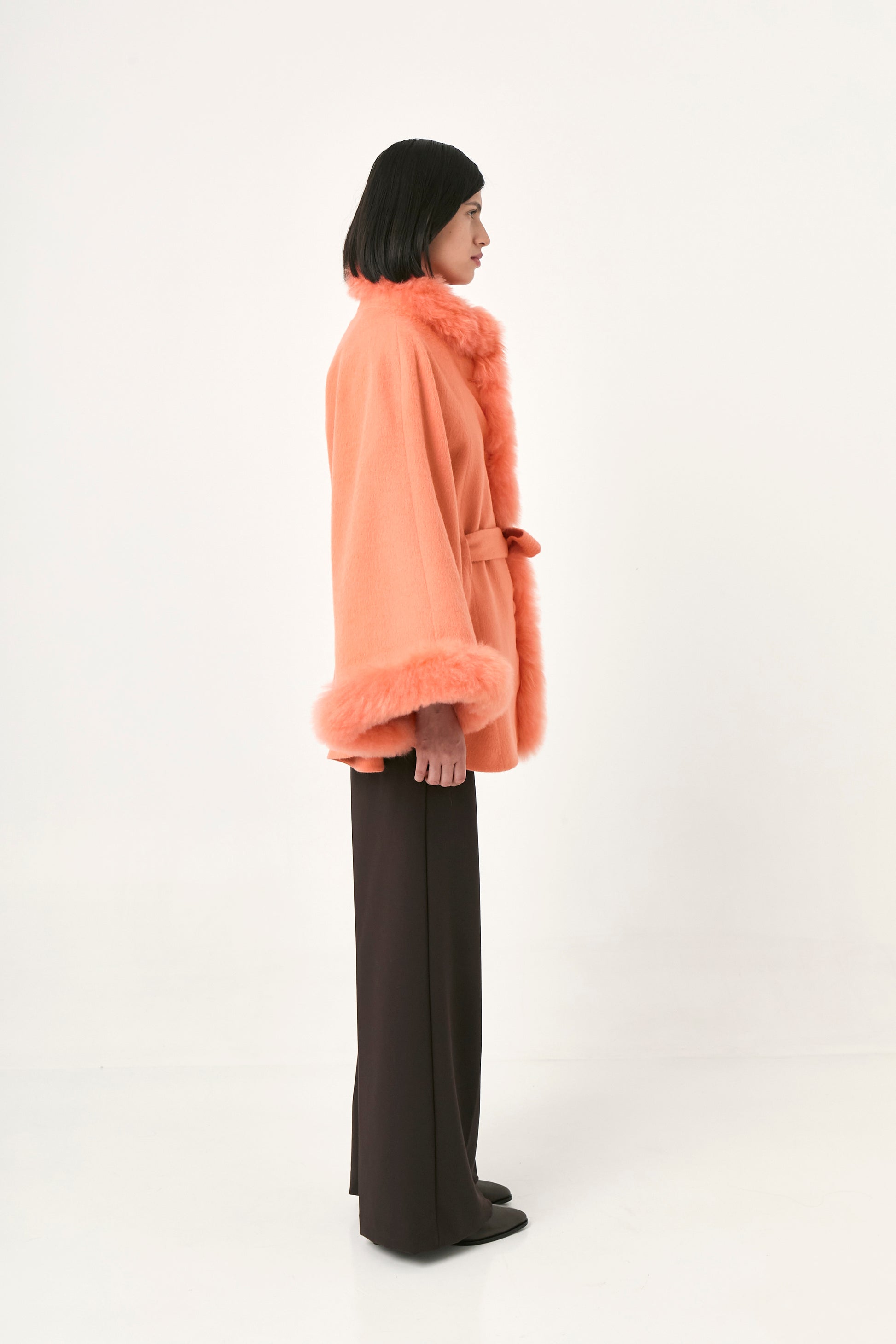 Baby Alpaca Cape Soleil | Seasonal Tones