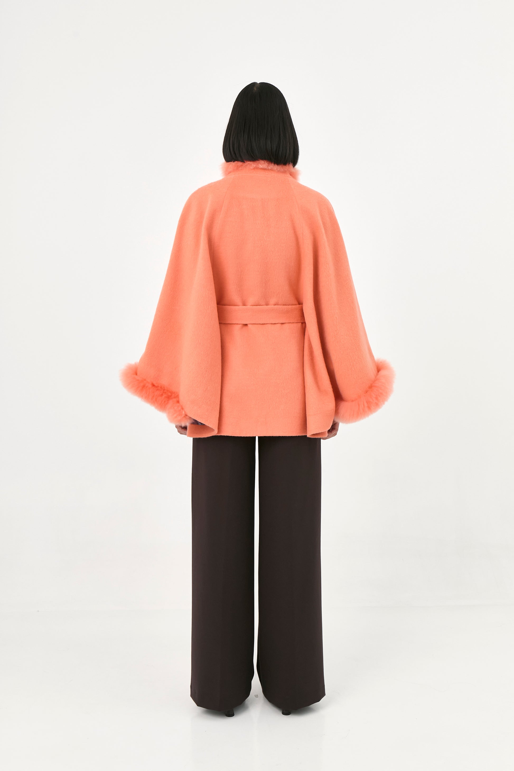 Baby Alpaca Cape Soleil | Seasonal Tones