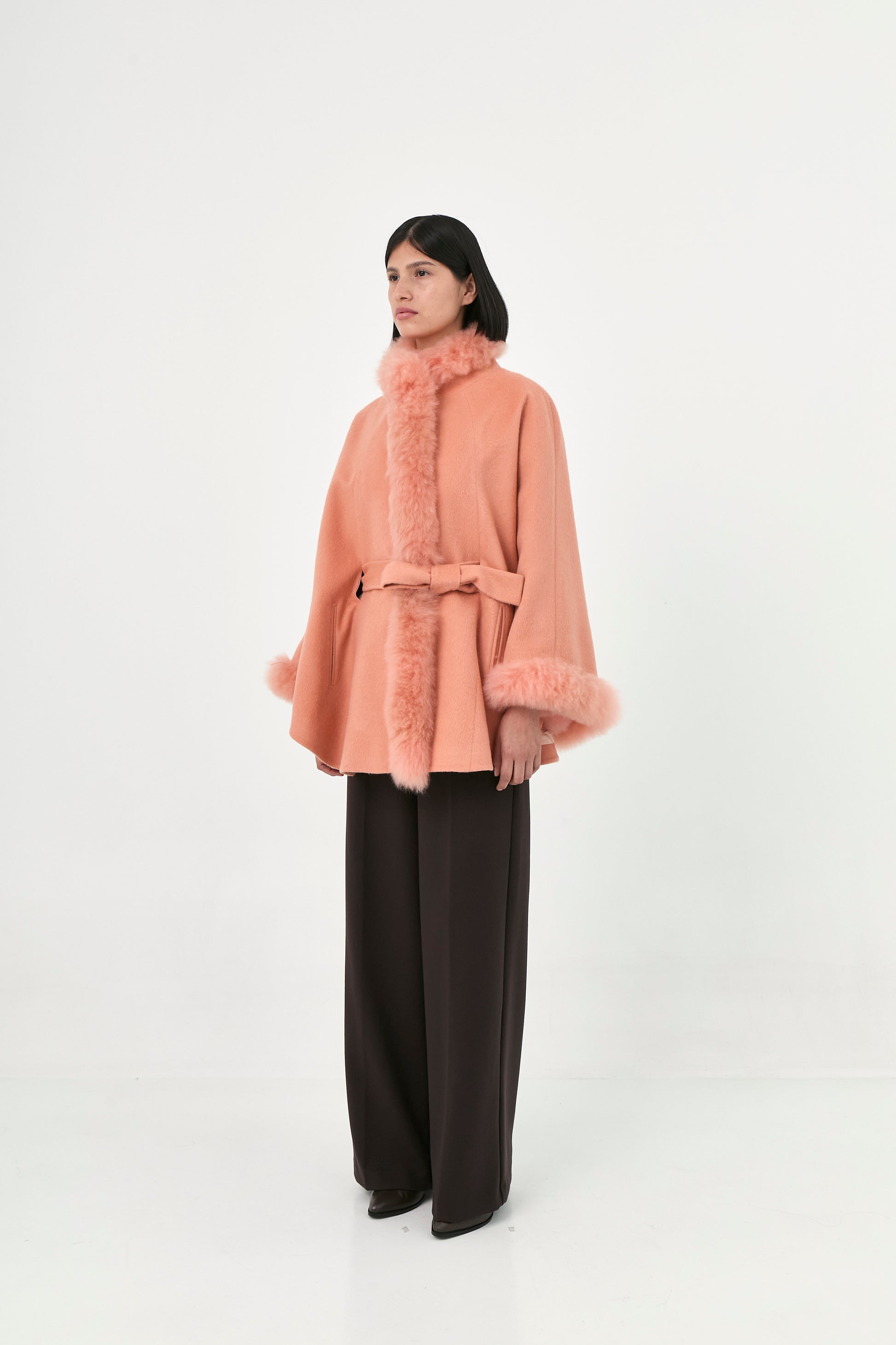 Baby Alpaca Cape Soleil | Seasonal Tones