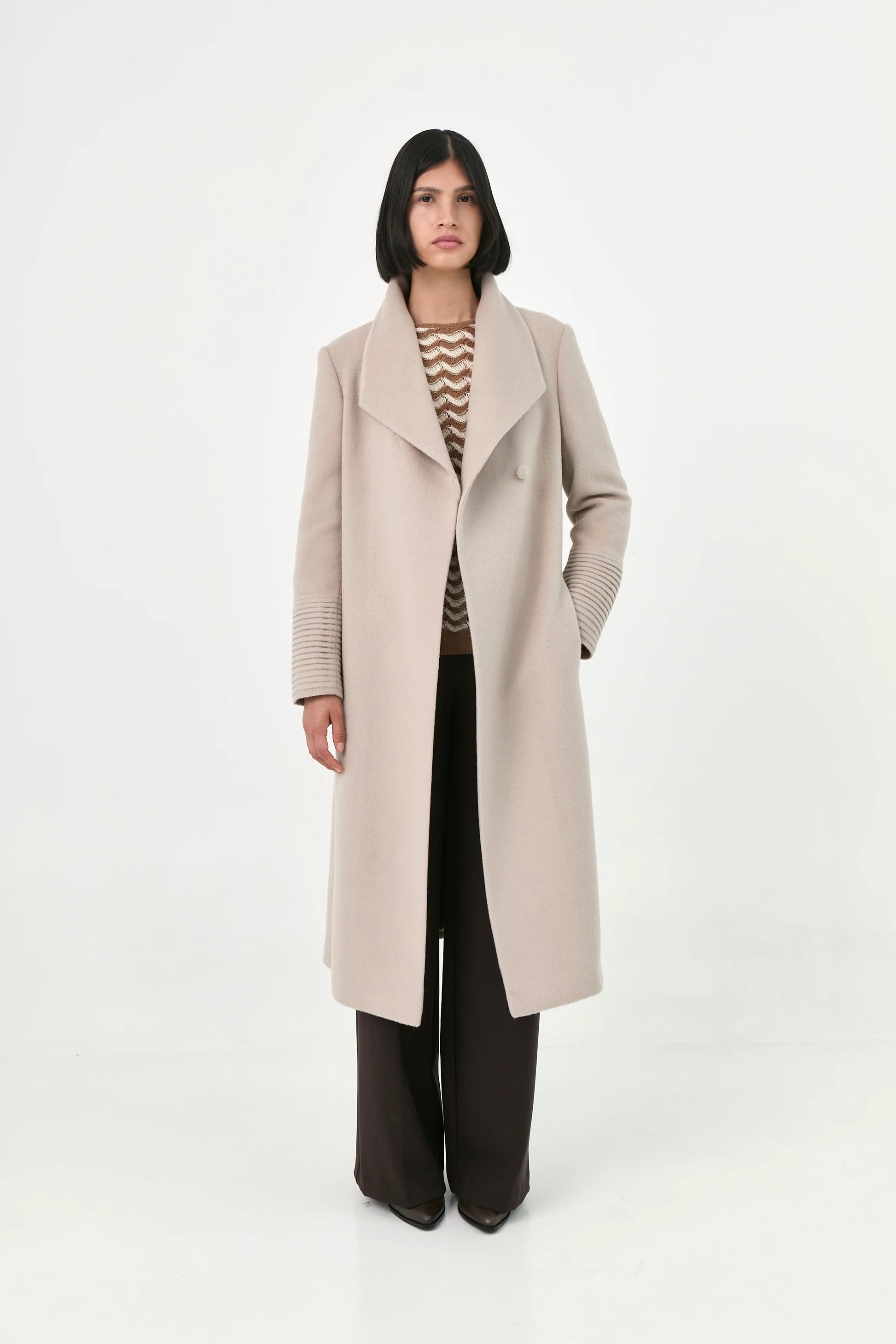 Baby Alpaca Coat | Elena