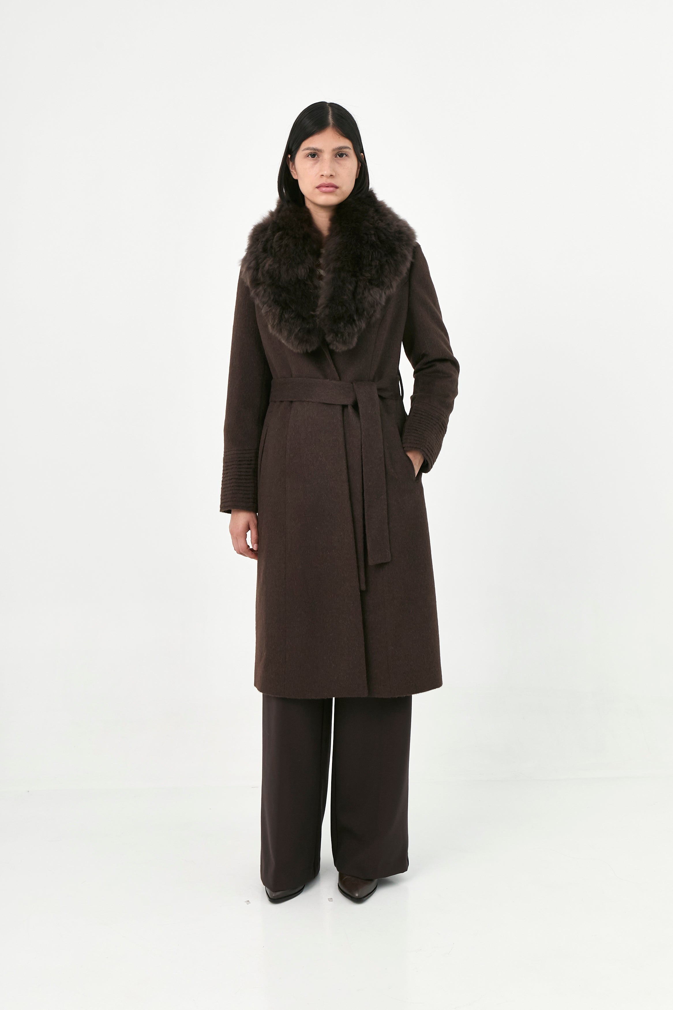 Baby Alpaca Coat | Alexia