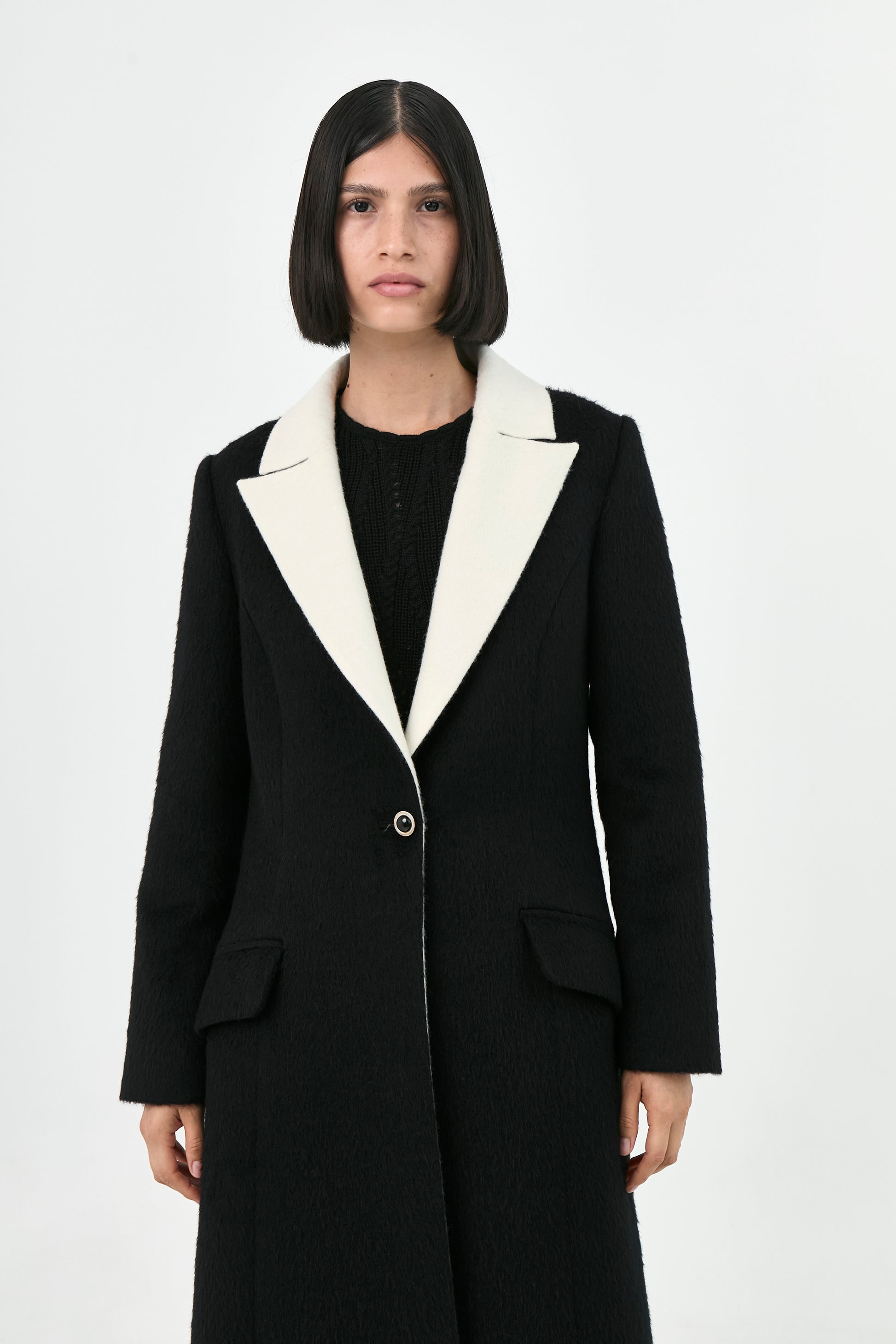 Suri Alpaca Coat | Alicia