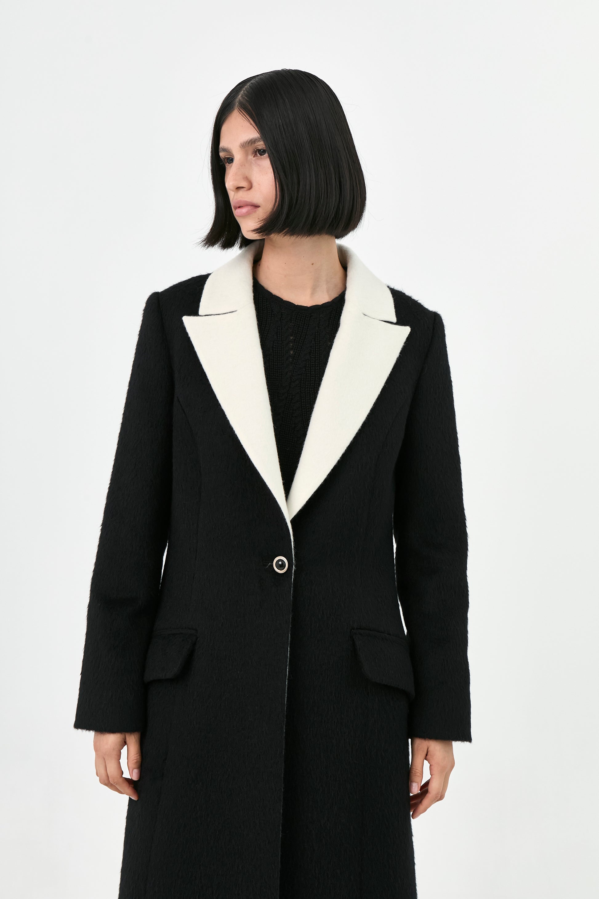 Suri Alpaca Coat | Alicia
