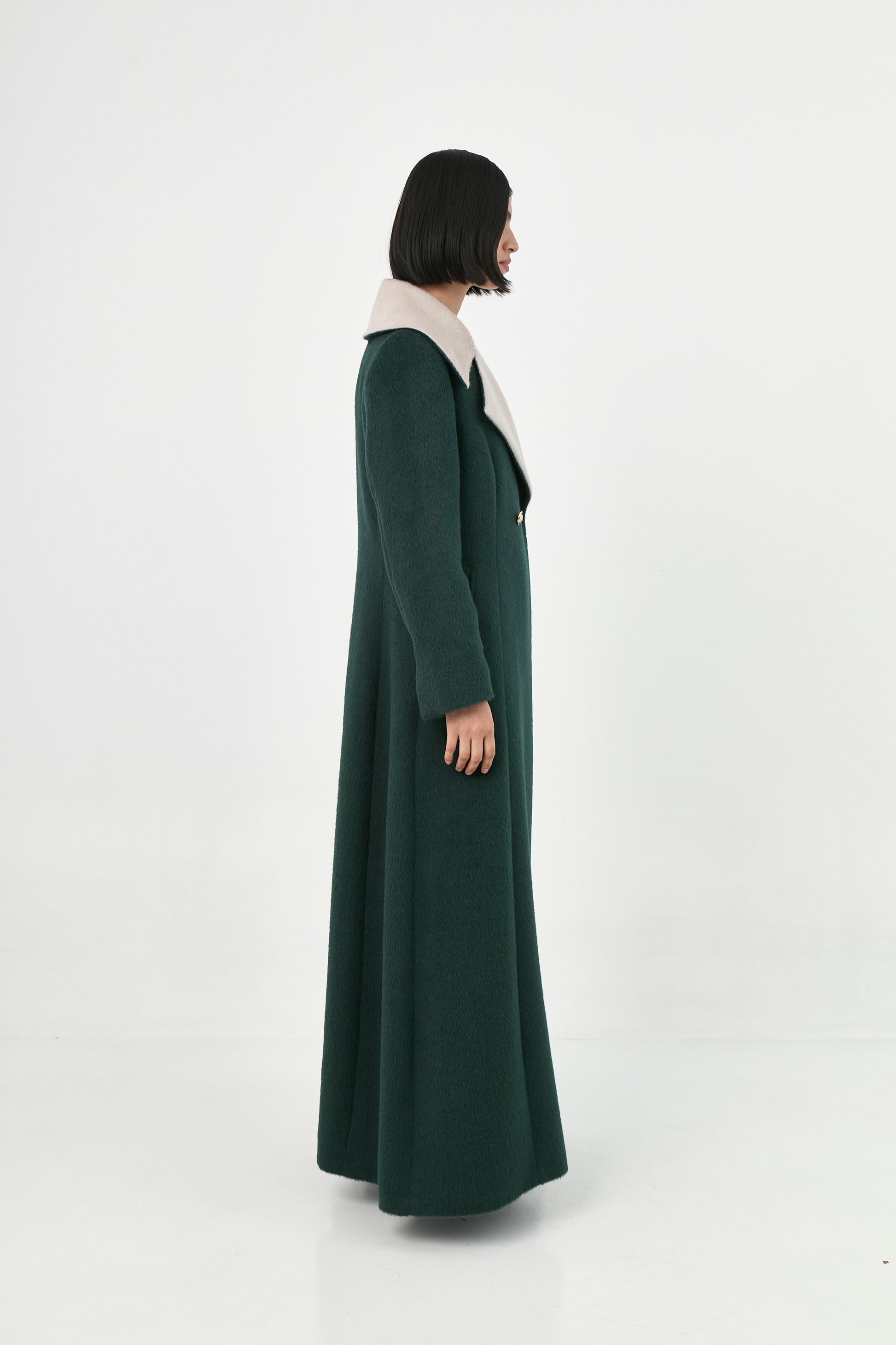 Suri Alpaca Maxi Coat | Diana