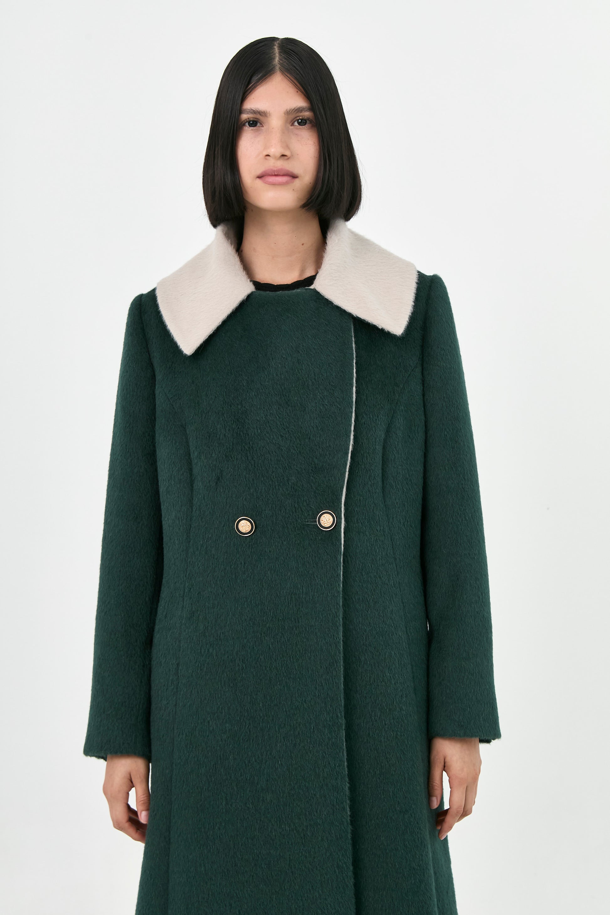 Suri Alpaca Maxi Coat | Diana