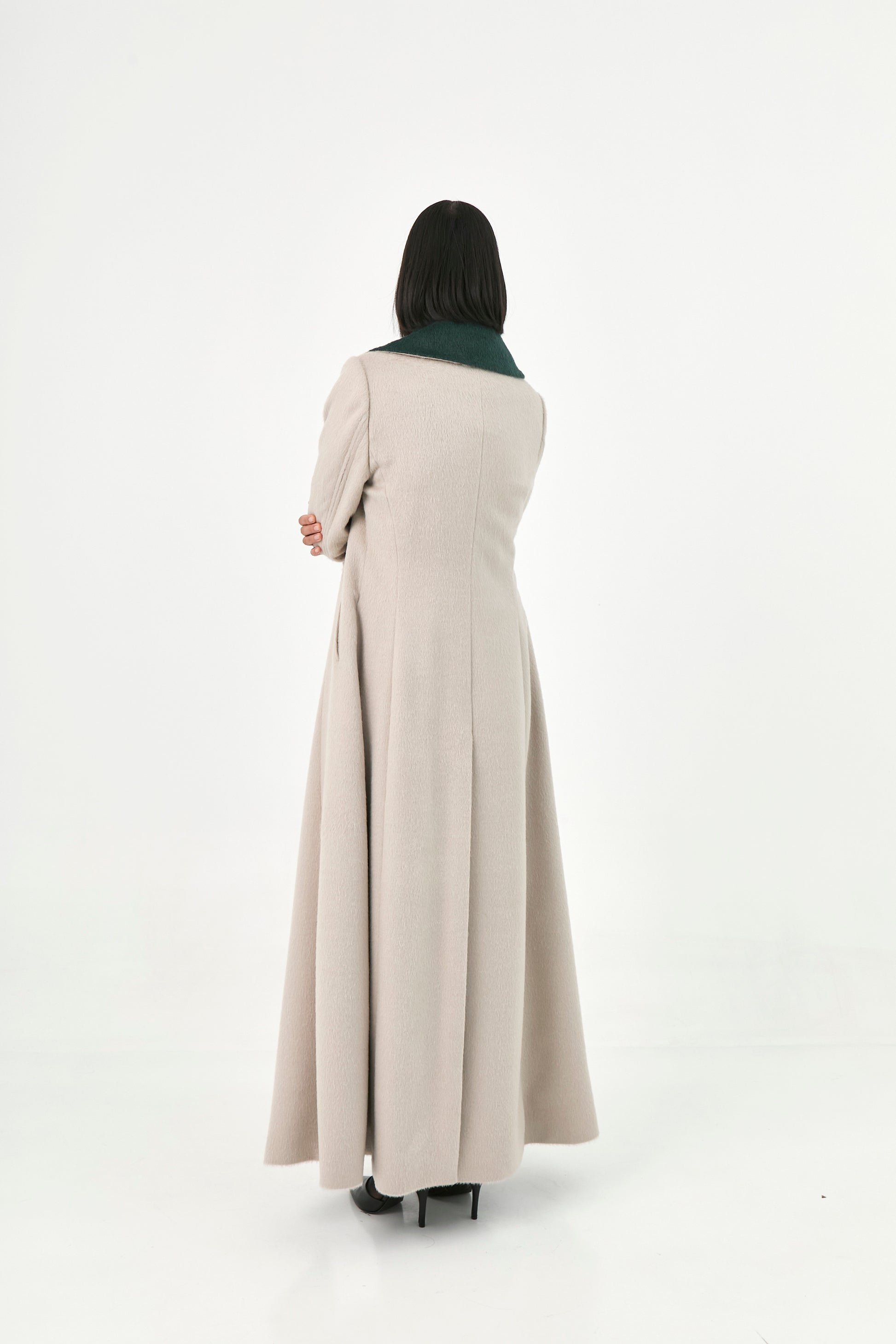 Suri Alpaca Maxi Coat | Diana