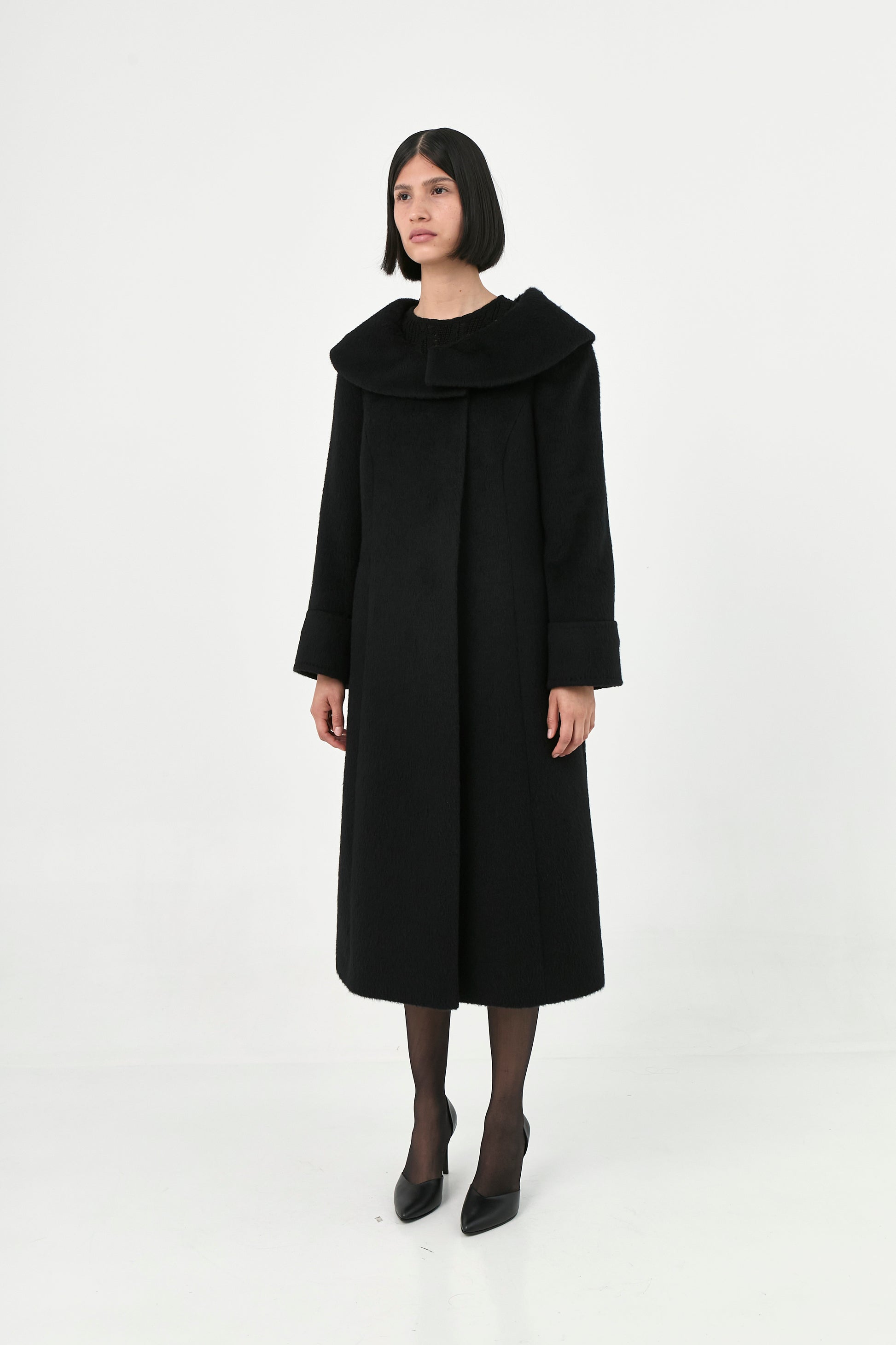 Suri Alpaca Coat | Jacqueline