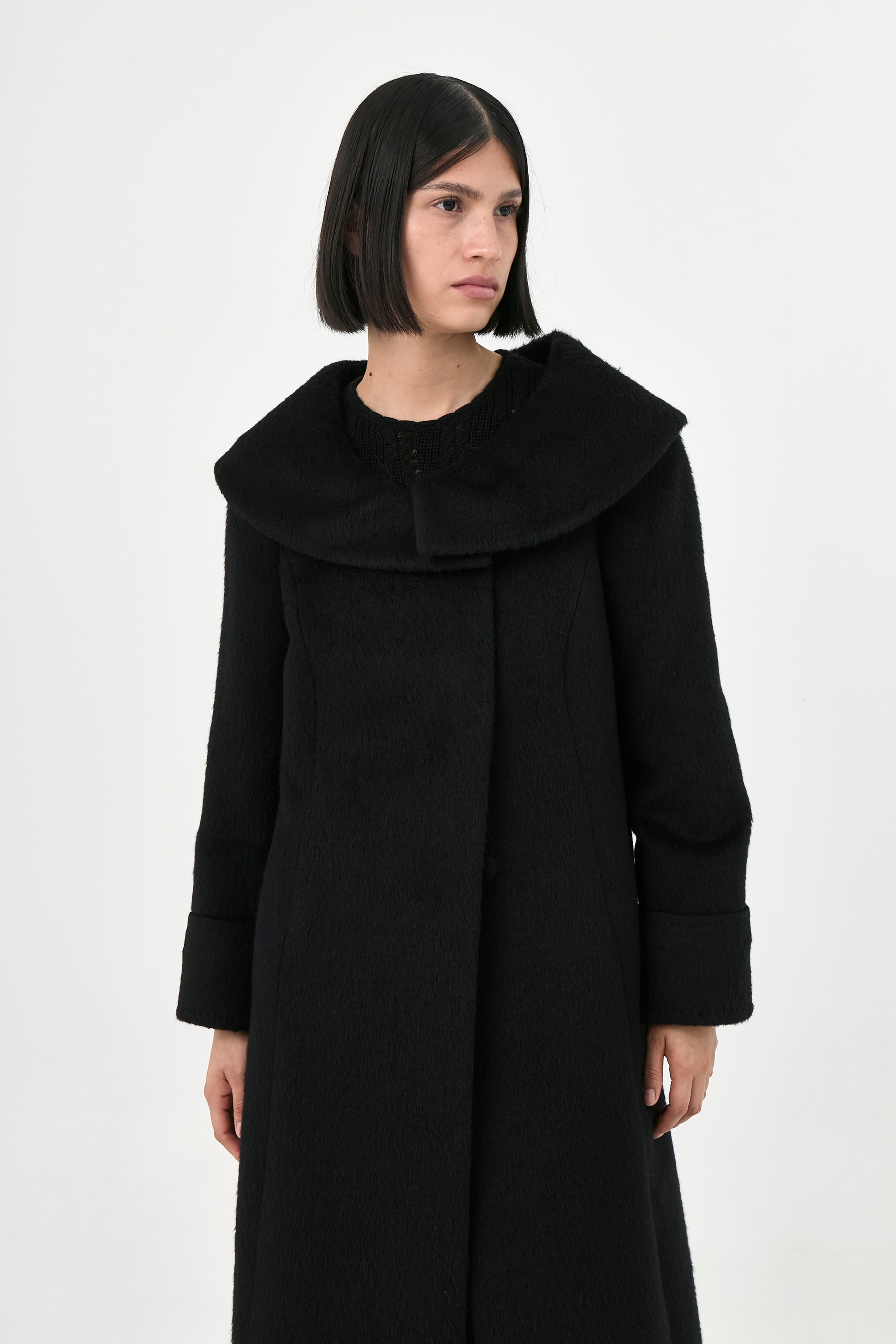 Suri Alpaca Coat | Jacqueline