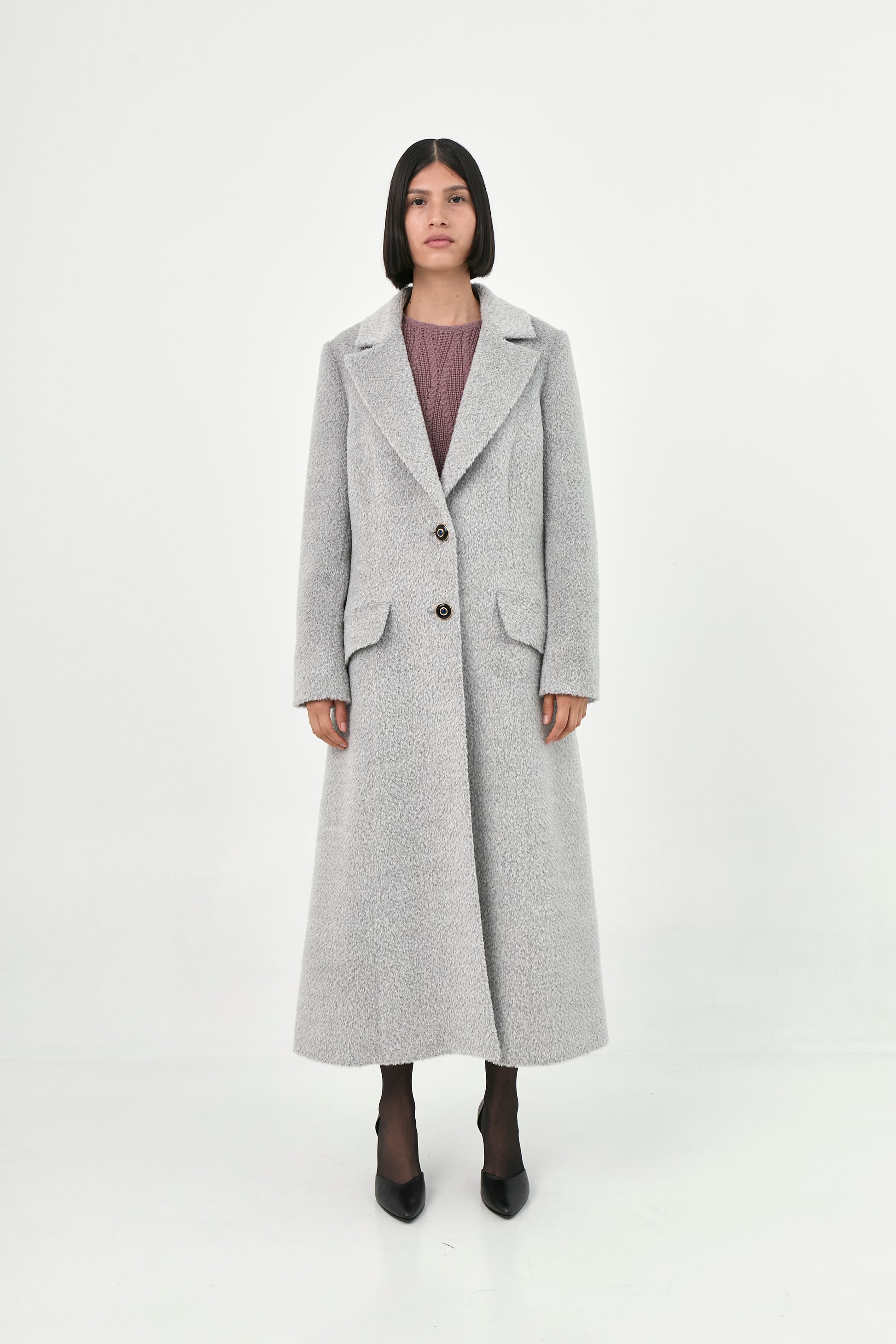 Suri Alpaca Coat | Yukimi