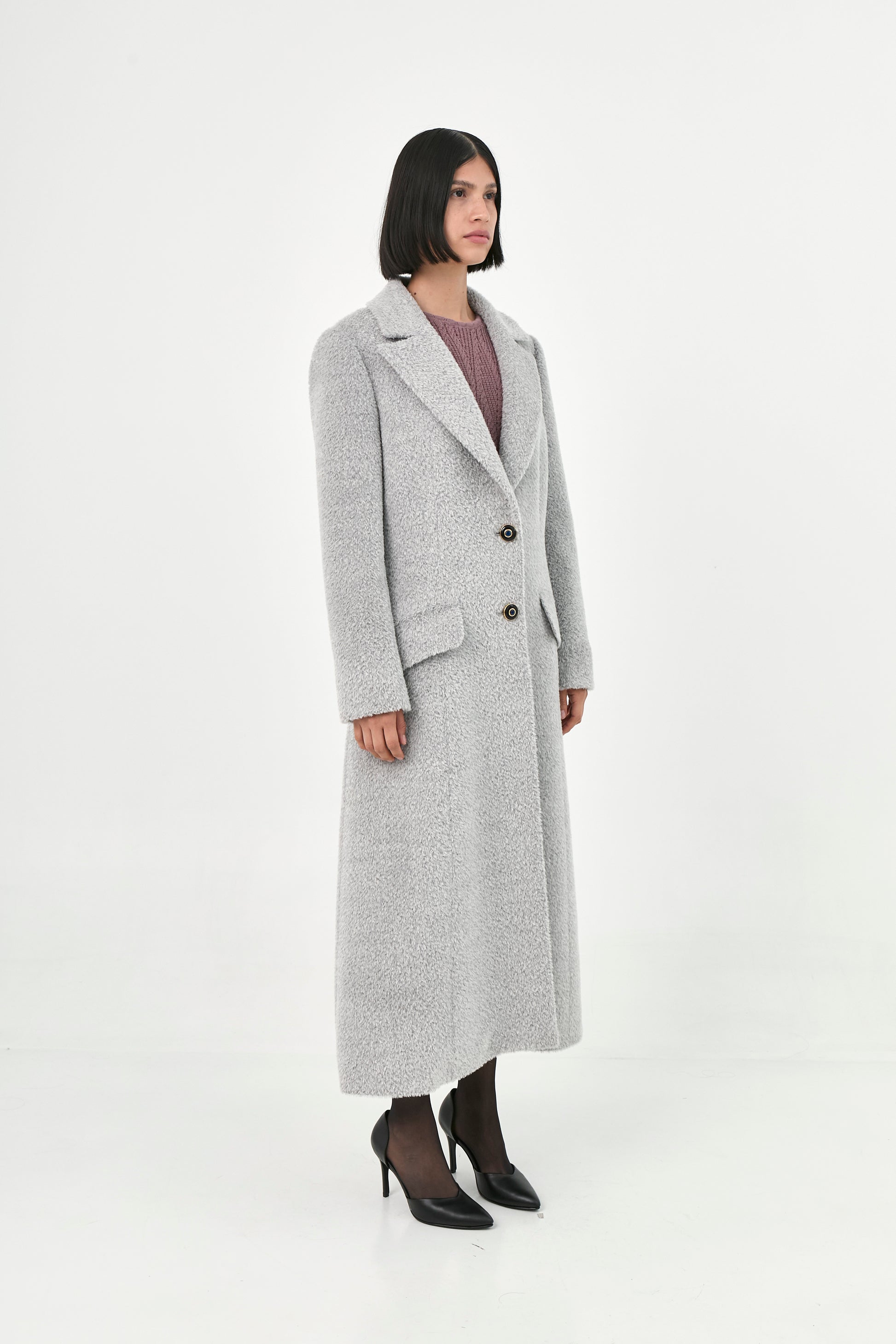 Suri Alpaca Coat | Yukimi